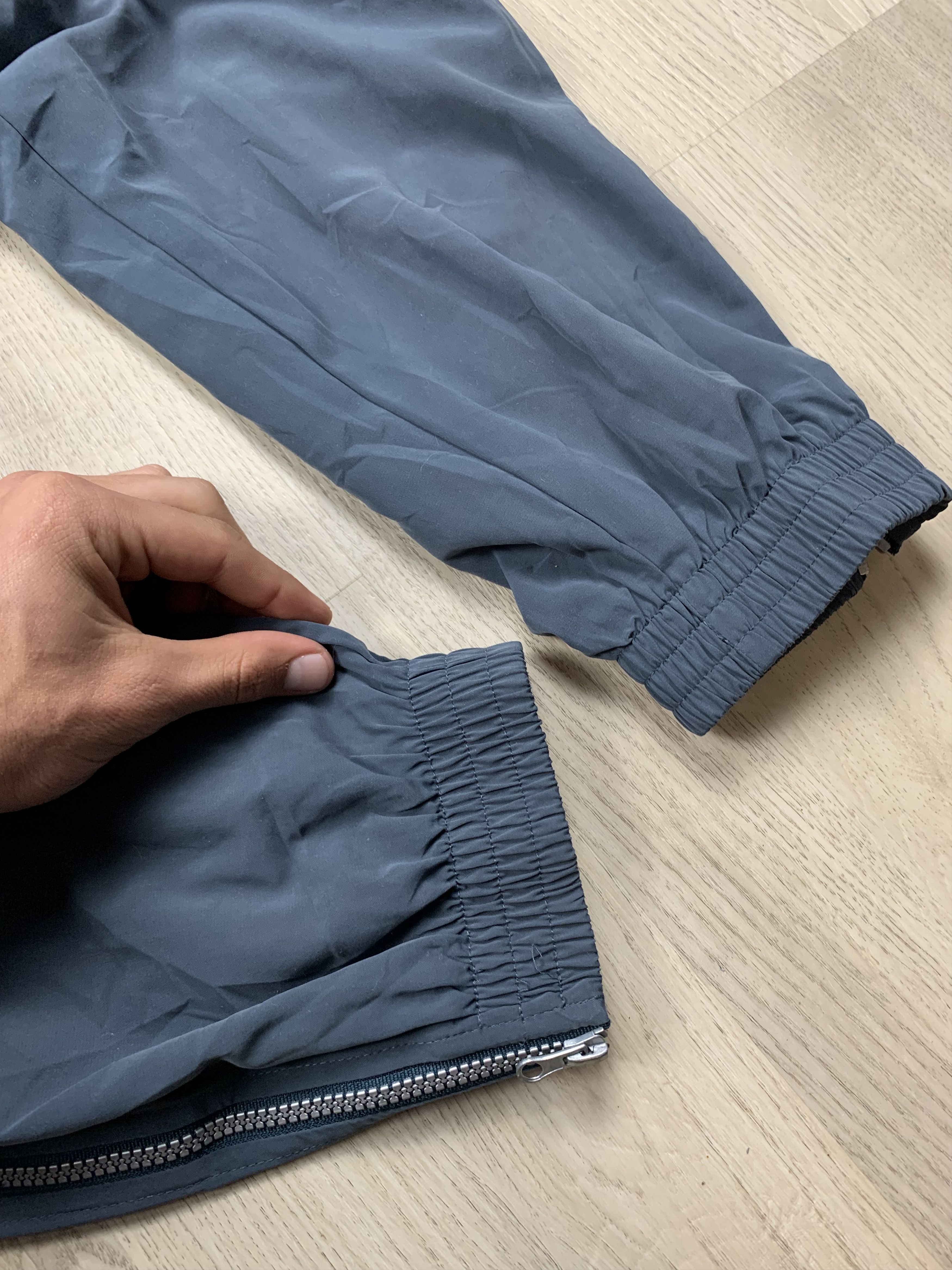 Kappa × Vintage Kappa Vintage Mens Nylon Track Suit Vest + Pants Drill style Size US 32 / EU 48 - 15 Thumbnail
