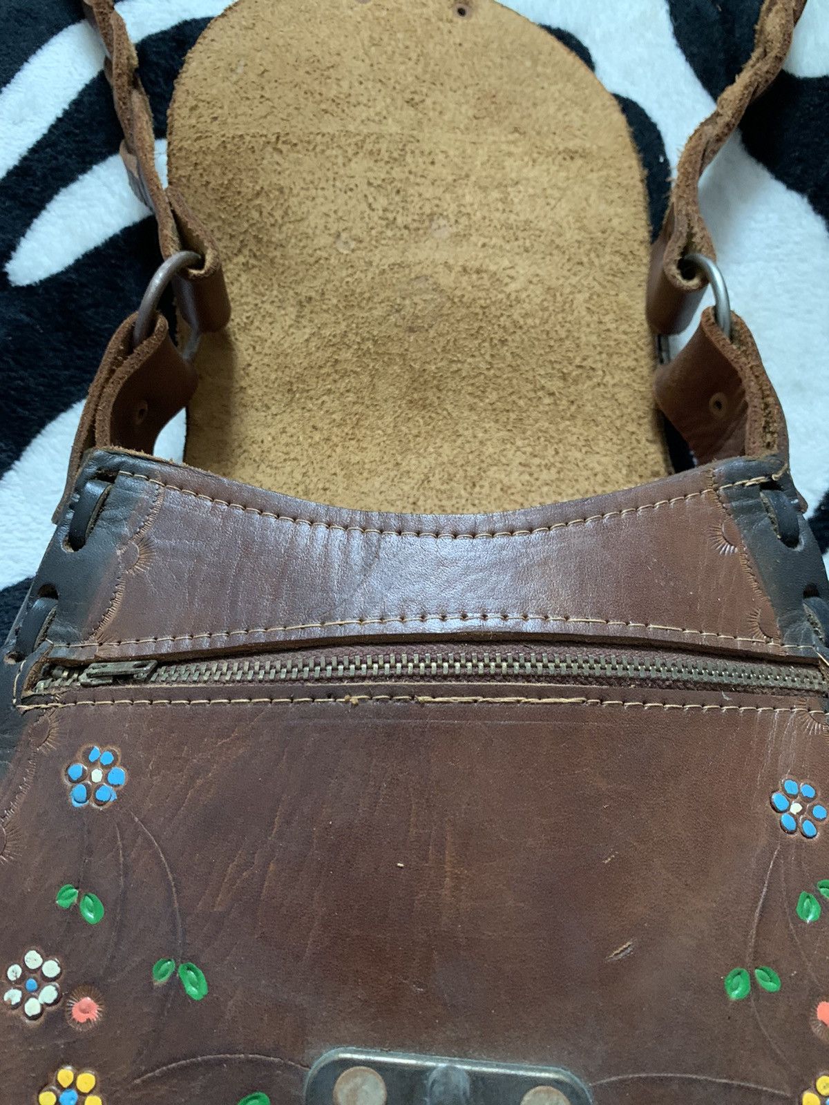 Leather Leather Shoulder Bag Mexico Size ONE SIZE - 6 Thumbnail
