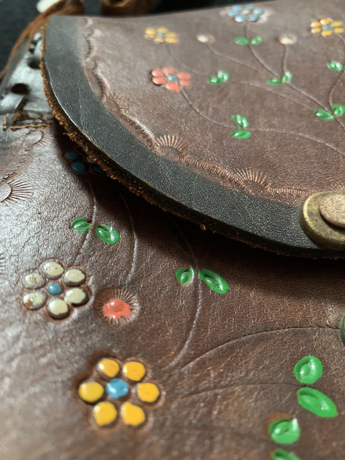 Leather Leather Shoulder Bag Mexico Size ONE SIZE - 11 Thumbnail