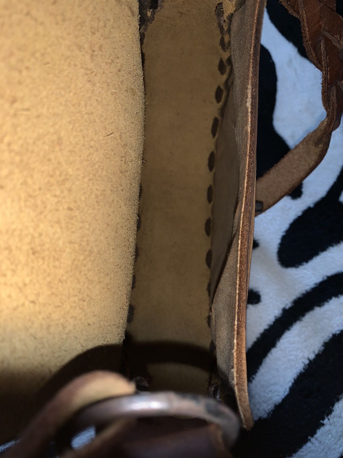 Leather Leather Shoulder Bag Mexico Size ONE SIZE - 7 Thumbnail