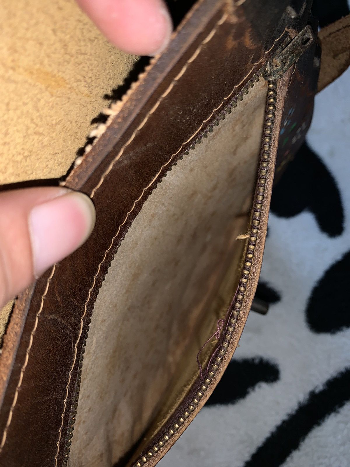 Leather Leather Shoulder Bag Mexico Size ONE SIZE - 8 Thumbnail