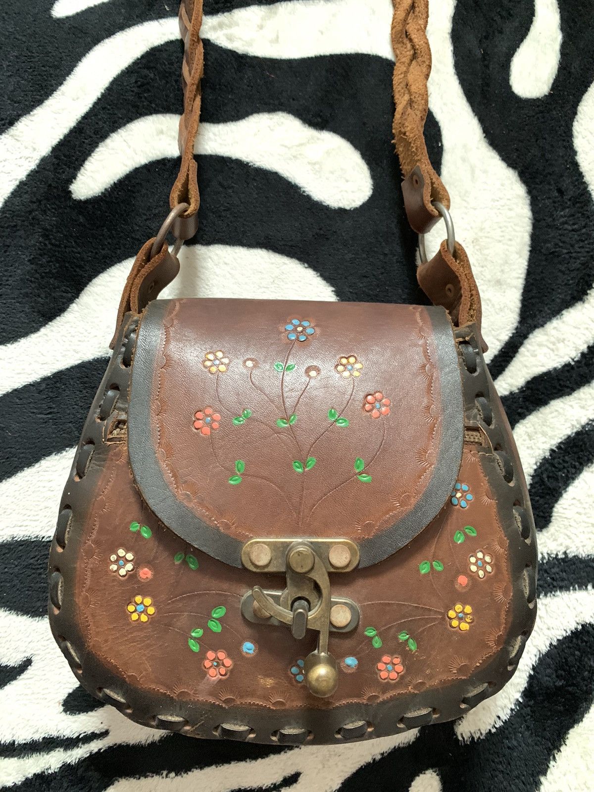 Leather Leather Shoulder Bag Mexico Size ONE SIZE - 2 Thumbnail