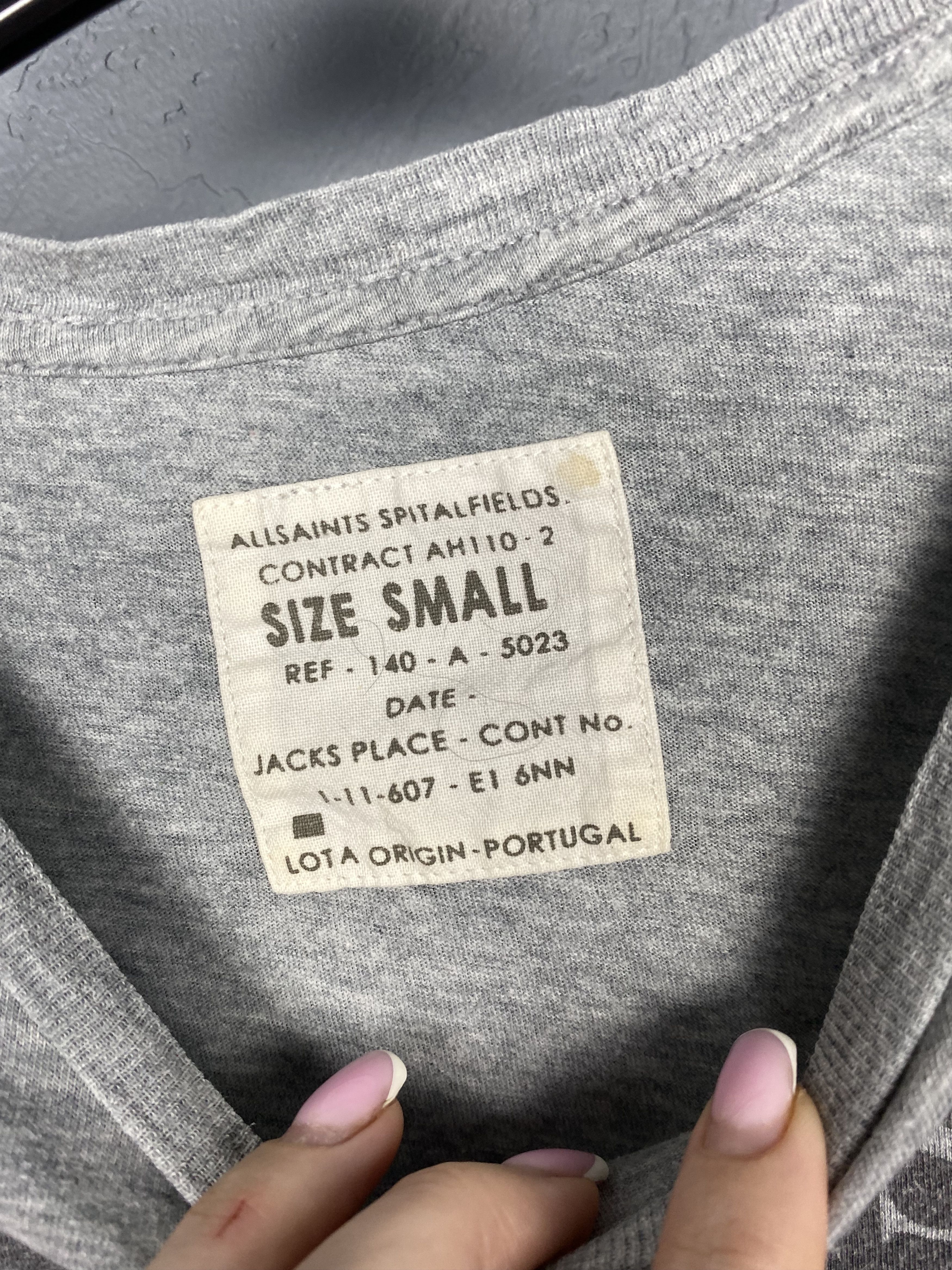 Allsaints Allsaints Twilight Vintage Mens Crew Neck T-Shirt Tee Size US S / EU 44-46 / 1 - 3 Thumbnail