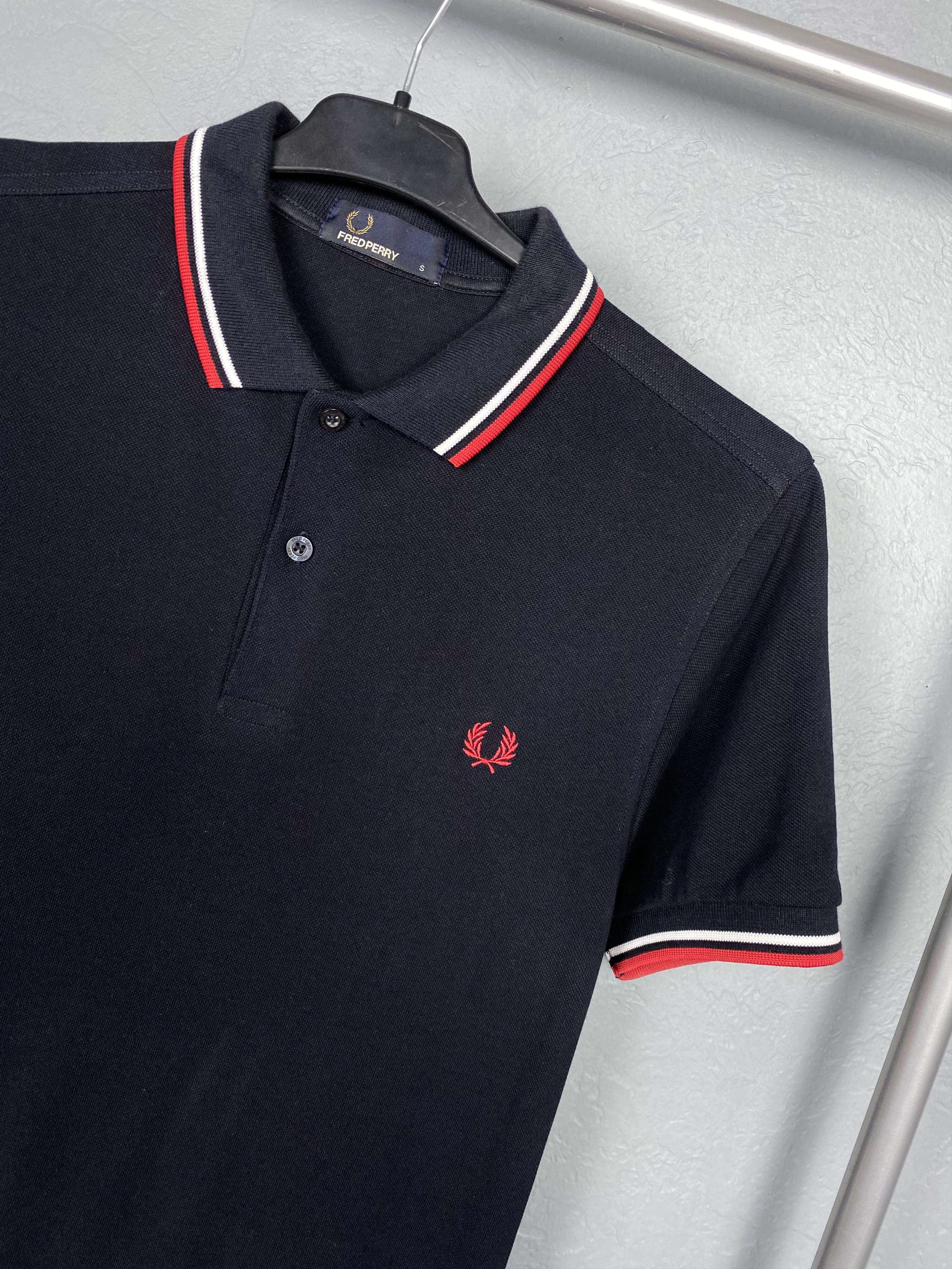 Fred Perry × Vintage Fred Perry Vintage Mens Polo Shirt Y2K Size US S / EU 44-46 / 1 - 2 Thumbnail