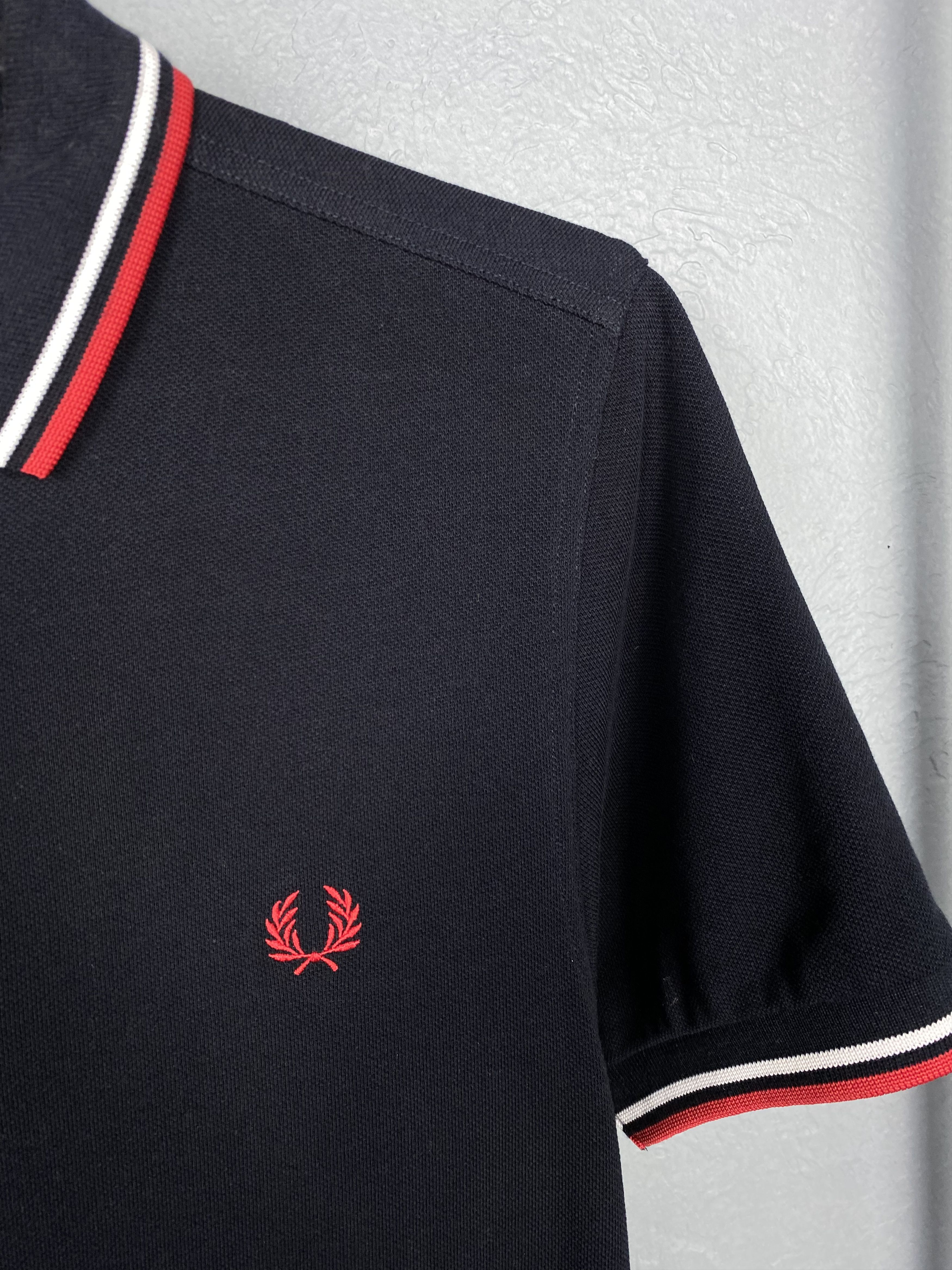 Fred Perry × Vintage Fred Perry Vintage Mens Polo Shirt Y2K Size US S / EU 44-46 / 1 - 3 Thumbnail