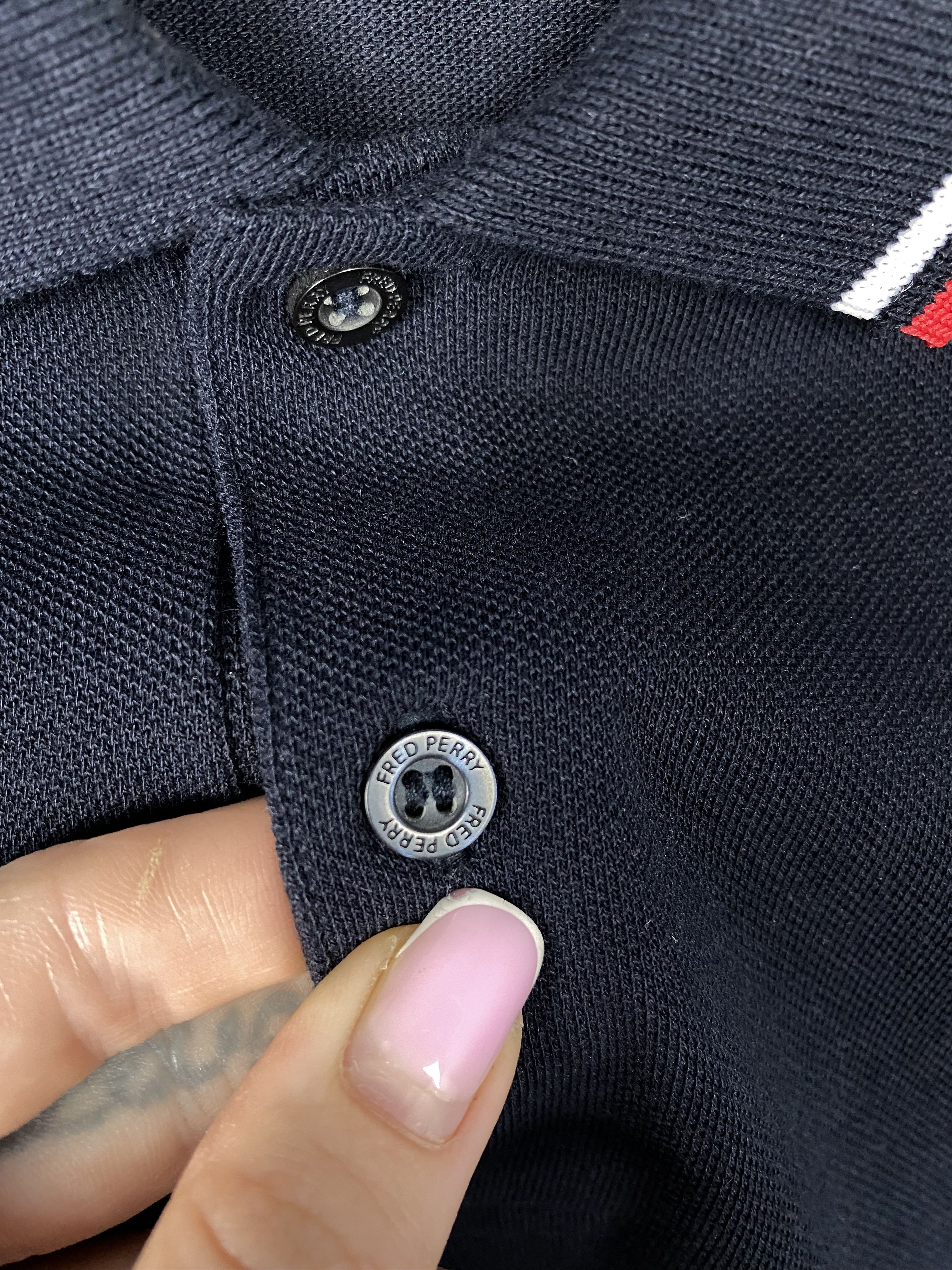 Fred Perry × Vintage Fred Perry Vintage Mens Polo Shirt Y2K Size US S / EU 44-46 / 1 - 5 Thumbnail