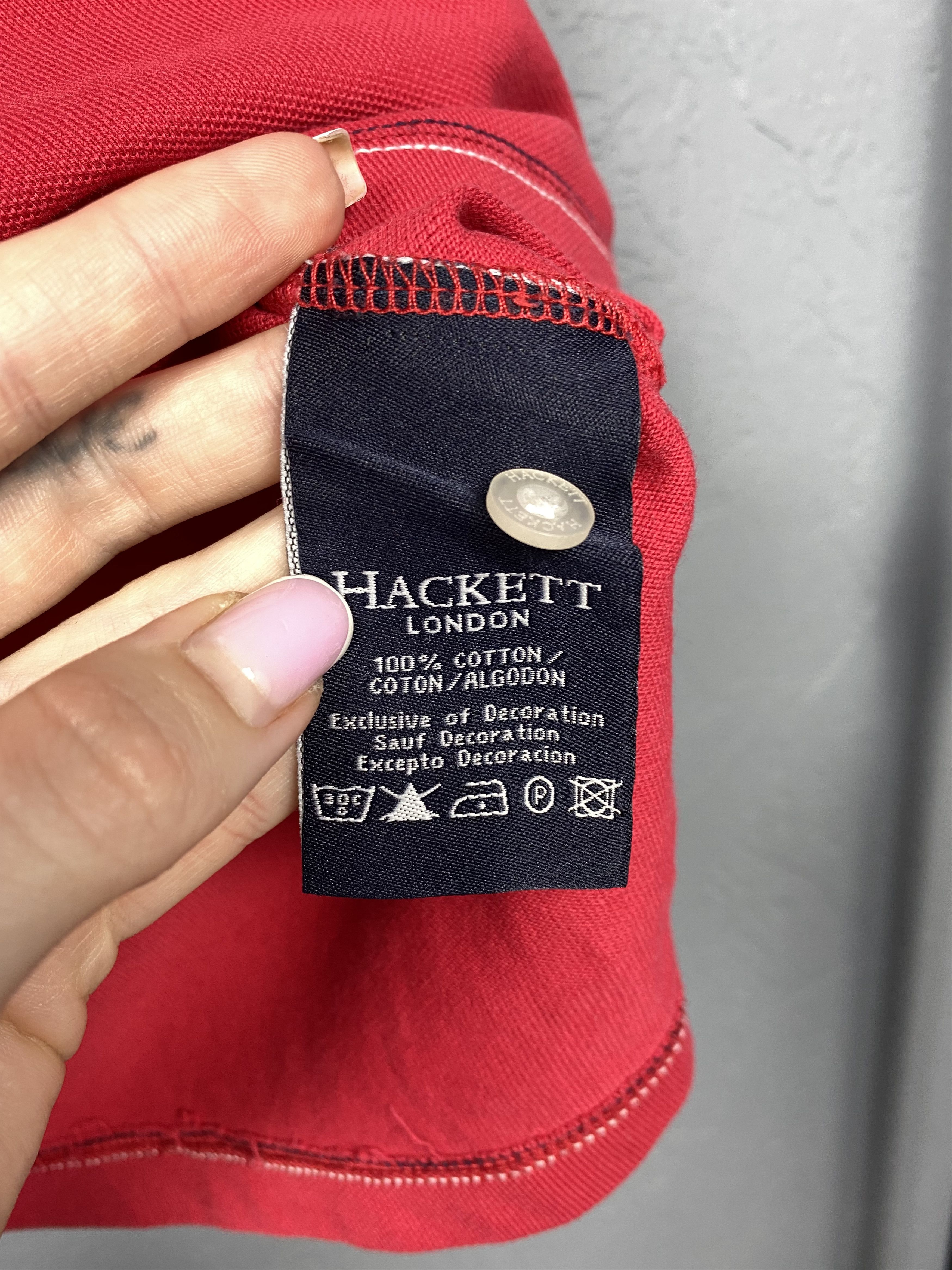 Hackett Hackett Vintage Mens Polo Shirt Size US XXL / EU 58 / 5 - 6 Thumbnail
