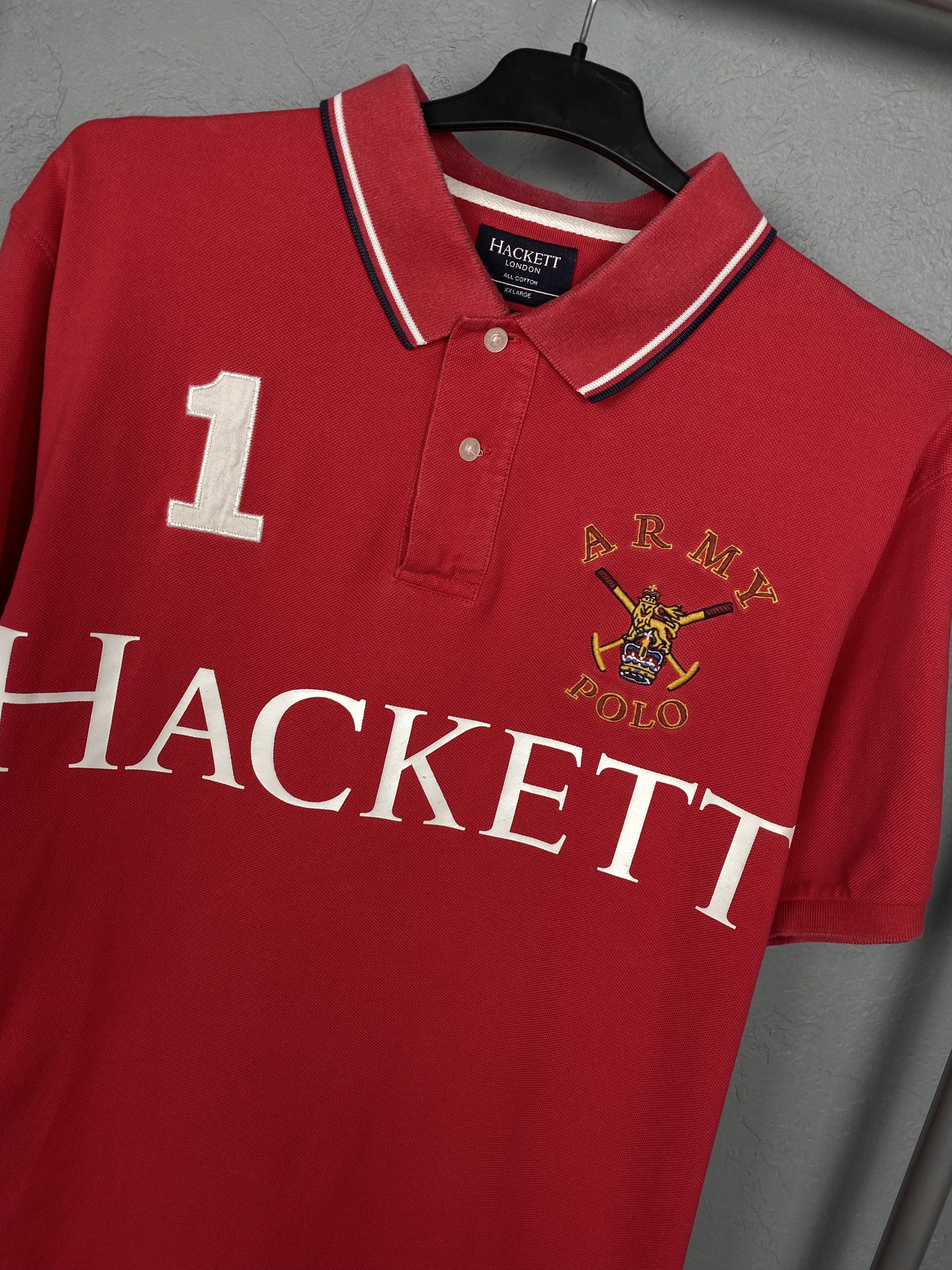 Hackett Hackett Vintage Mens Polo Shirt Size US XXL / EU 58 / 5 - 2 Thumbnail