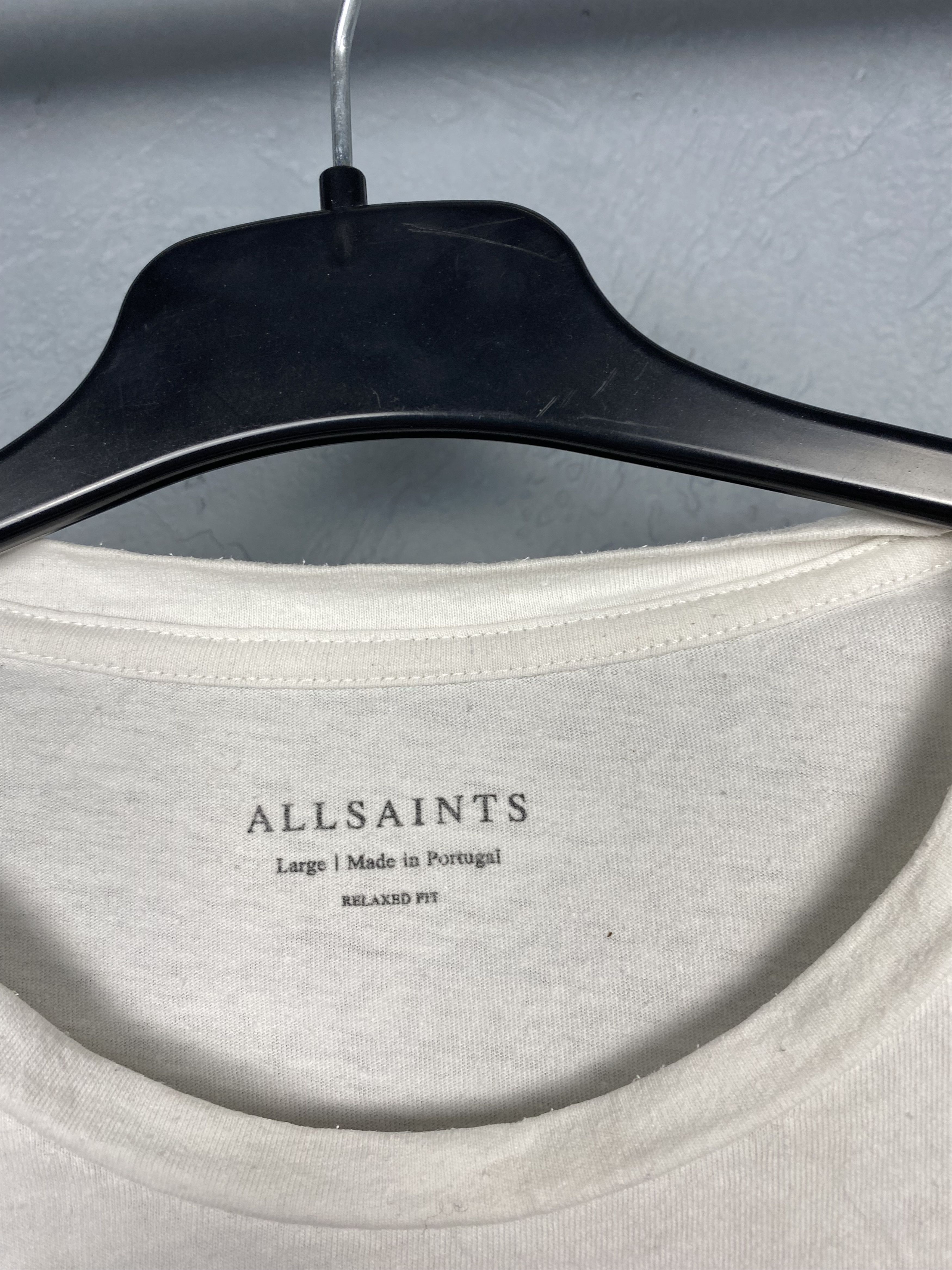 Allsaints Allsaints Mens Aquatique Crew Neck Long Sleeve T-Shirt Size US L / EU 52-54 / 3 - 6 Thumbnail