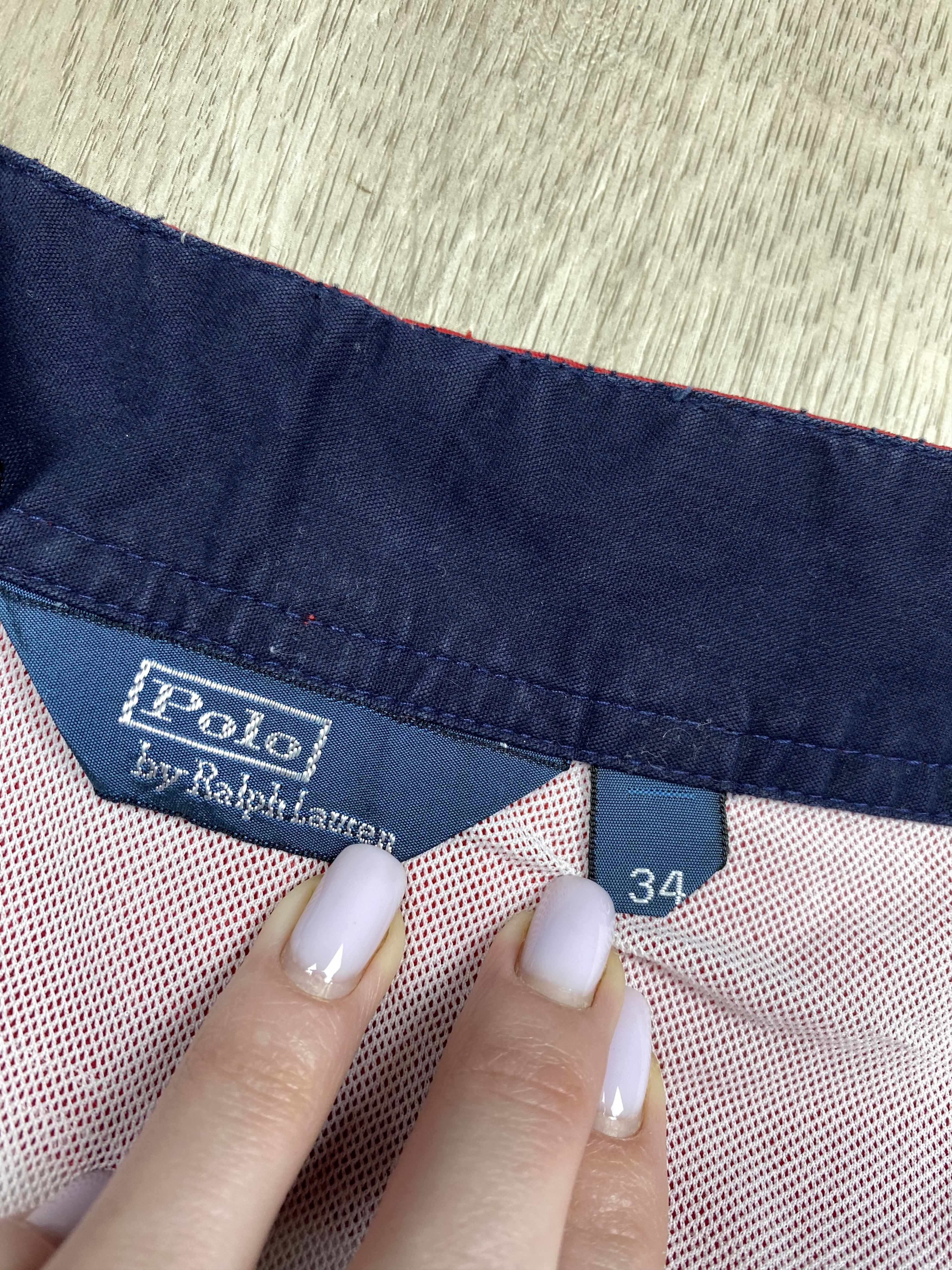 Polo Ralph Lauren × Ralph Lauren × Vintage Polo Ralph Lauren Vintage Mens Nylon Shorts Y2K Size US 34 / EU 50 - 5 Thumbnail