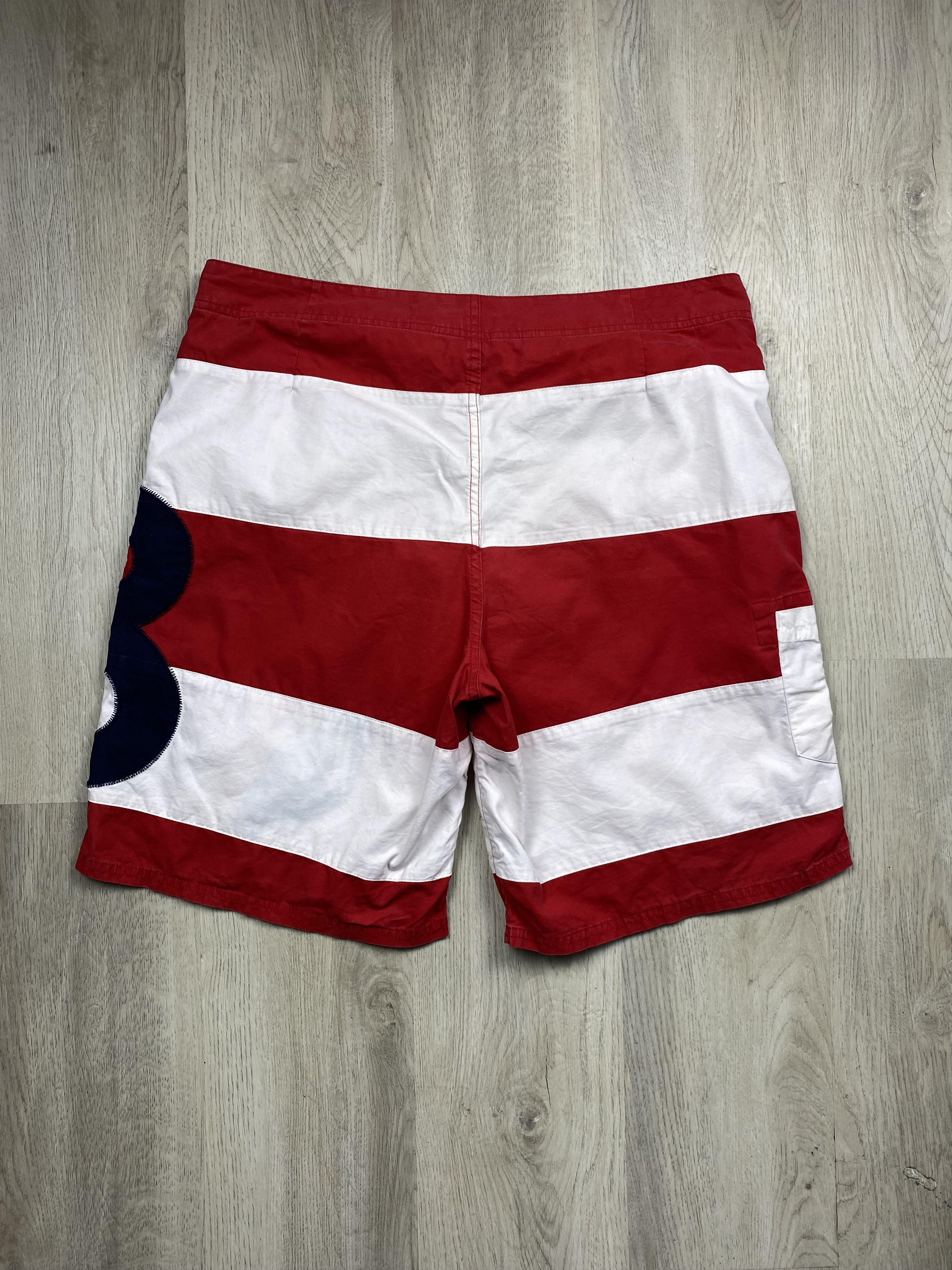 Polo Ralph Lauren × Ralph Lauren × Vintage Polo Ralph Lauren Vintage Mens Nylon Shorts Y2K Size US 34 / EU 50 - 8 Thumbnail