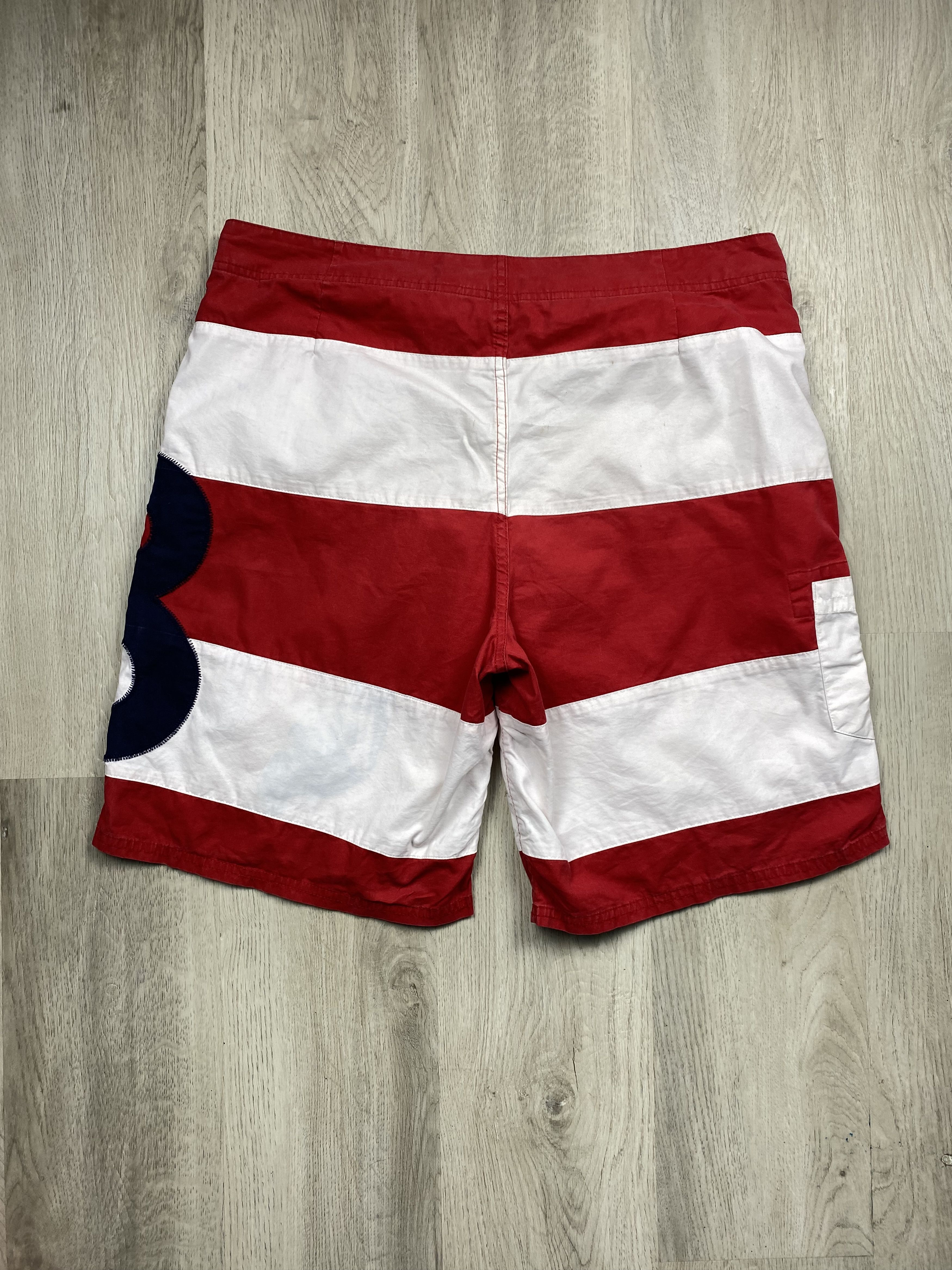 Polo Ralph Lauren × Ralph Lauren × Vintage Polo Ralph Lauren Vintage Mens Nylon Shorts Y2K Size US 34 / EU 50 - 9 Thumbnail