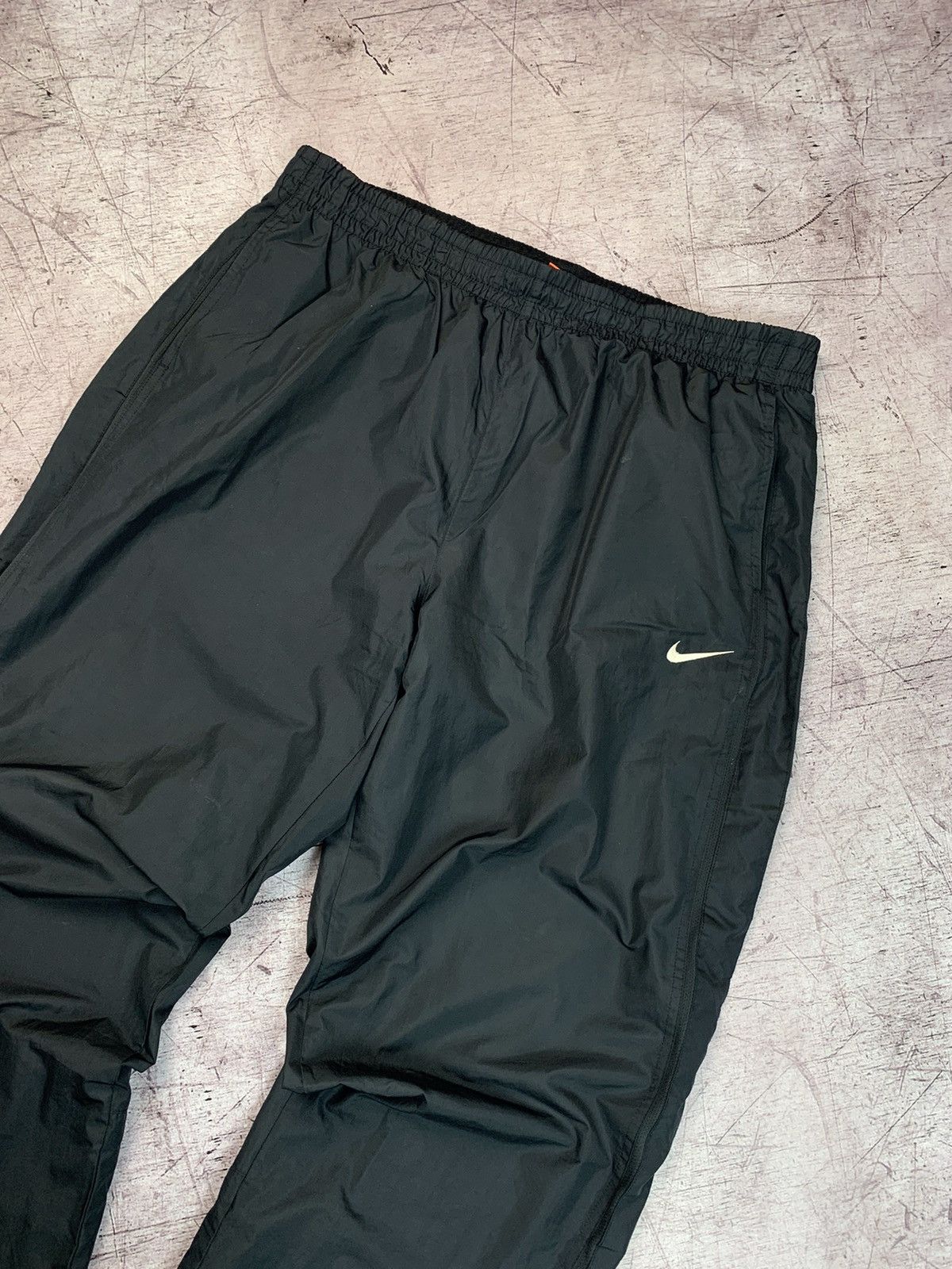 Nike × Vintage Nike Vintage Mens Nylon Pants Drill Y2K Size US 38 / EU 54 - 3 Thumbnail