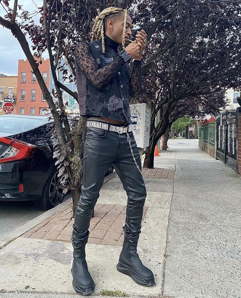 靴 Rick Owens DRKSHDW Abstract Beatle boots Rick Owens DRKSHDW Abstract Beatle Platform Boots SZ 8 Good