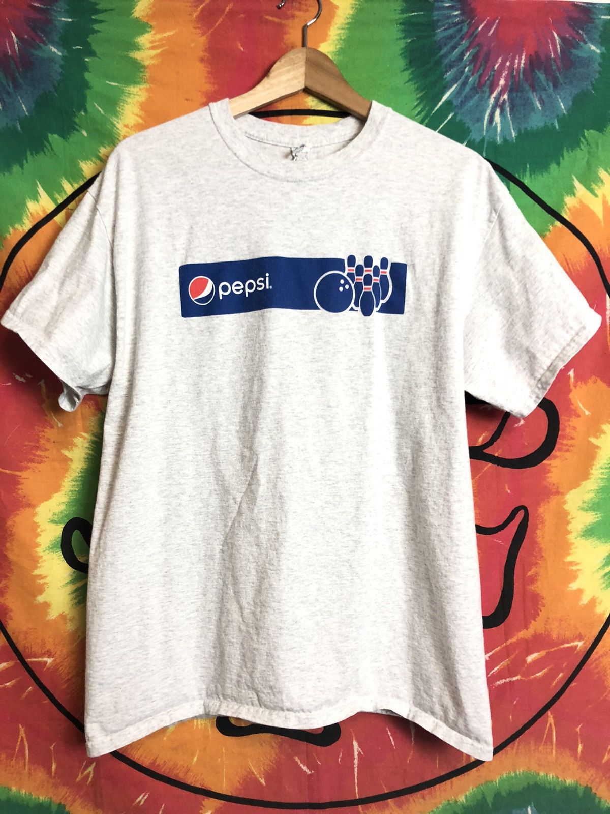 Pepsi × Vintage Pepsi Bowling Grpahic T Cola Soda Pop Size US L / EU 52-54 / 3 - 1 Thumbnail