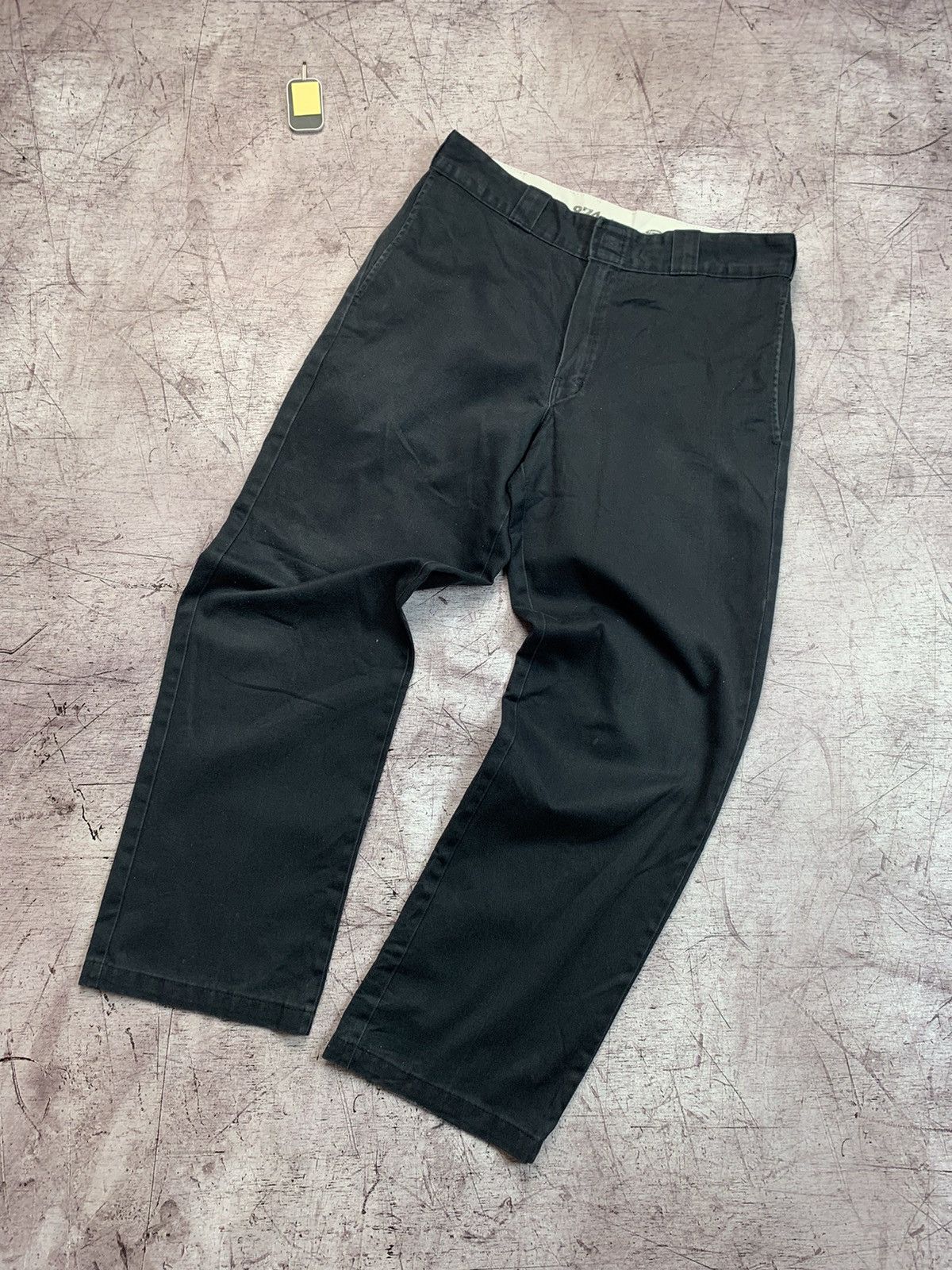 Dickies × Vintage Dickies Vintage Mens Chino Pants Workwear Size US 33 - 2 Thumbnail
