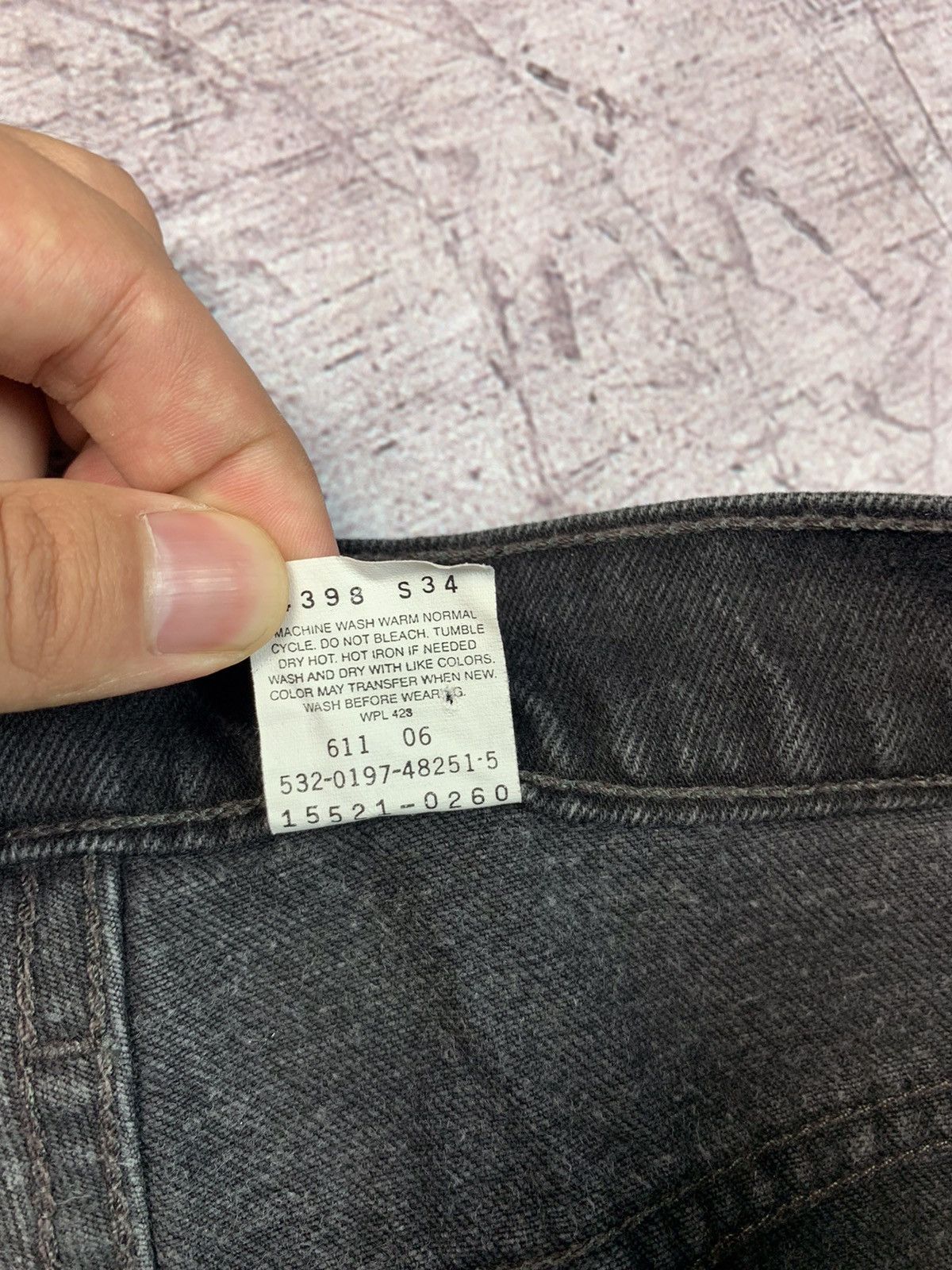 Levi's Vintage Clothing Levis 521 Vintage Womens Denim Pants Jeans Size 36" / US 14 / IT 50 - 5 Thumbnail