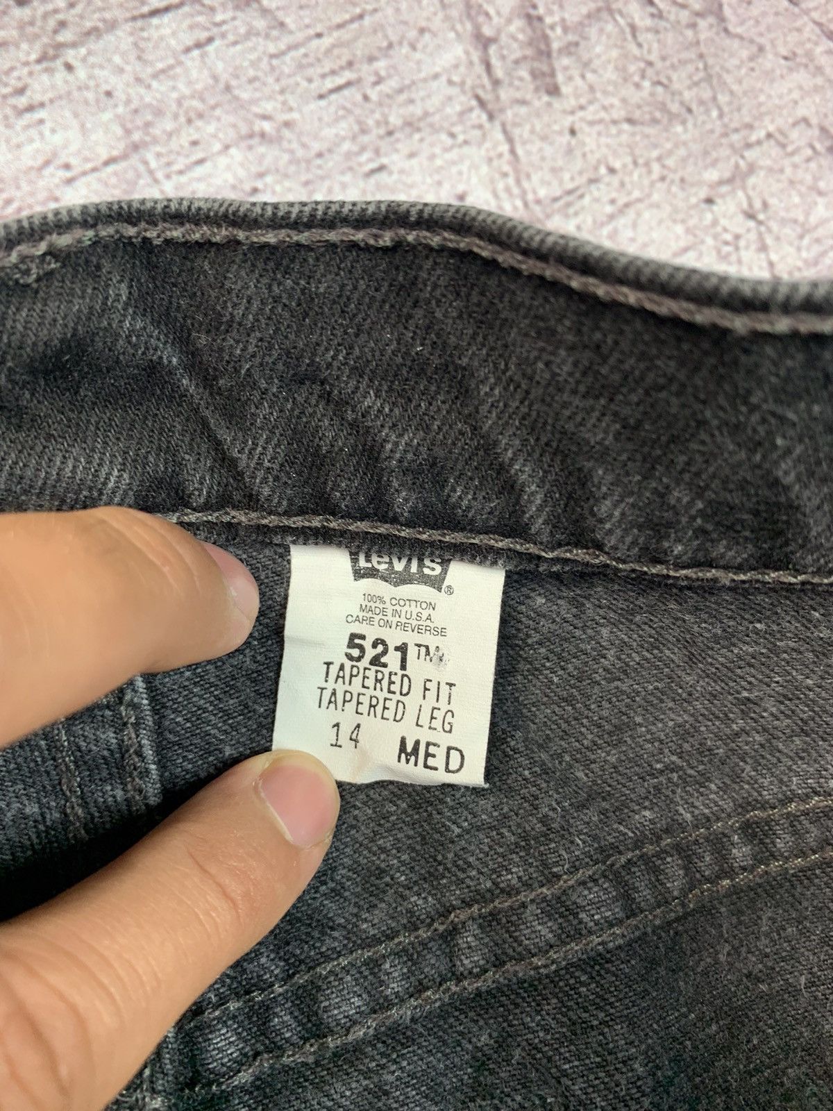 Levi's Vintage Clothing Levis 521 Vintage Womens Denim Pants Jeans Size 36" / US 14 / IT 50 - 4 Thumbnail