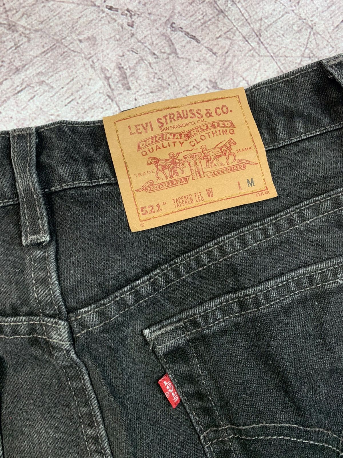 Levi's Vintage Clothing Levis 521 Vintage Womens Denim Pants Jeans Size 36" / US 14 / IT 50 - 3 Thumbnail