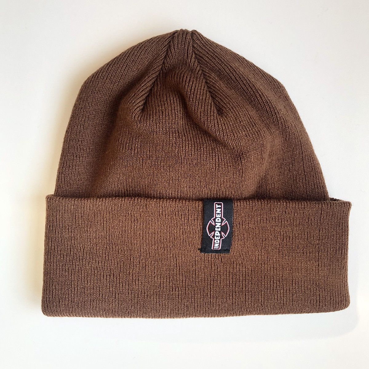 Independent Truck Co. VINTAGE Independent TallBoy Beanie BROWN Size ONE SIZE - 1 Thumbnail