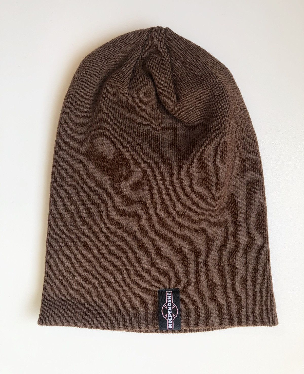 Independent Truck Co. VINTAGE Independent TallBoy Beanie BROWN Size ONE SIZE - 3 Thumbnail