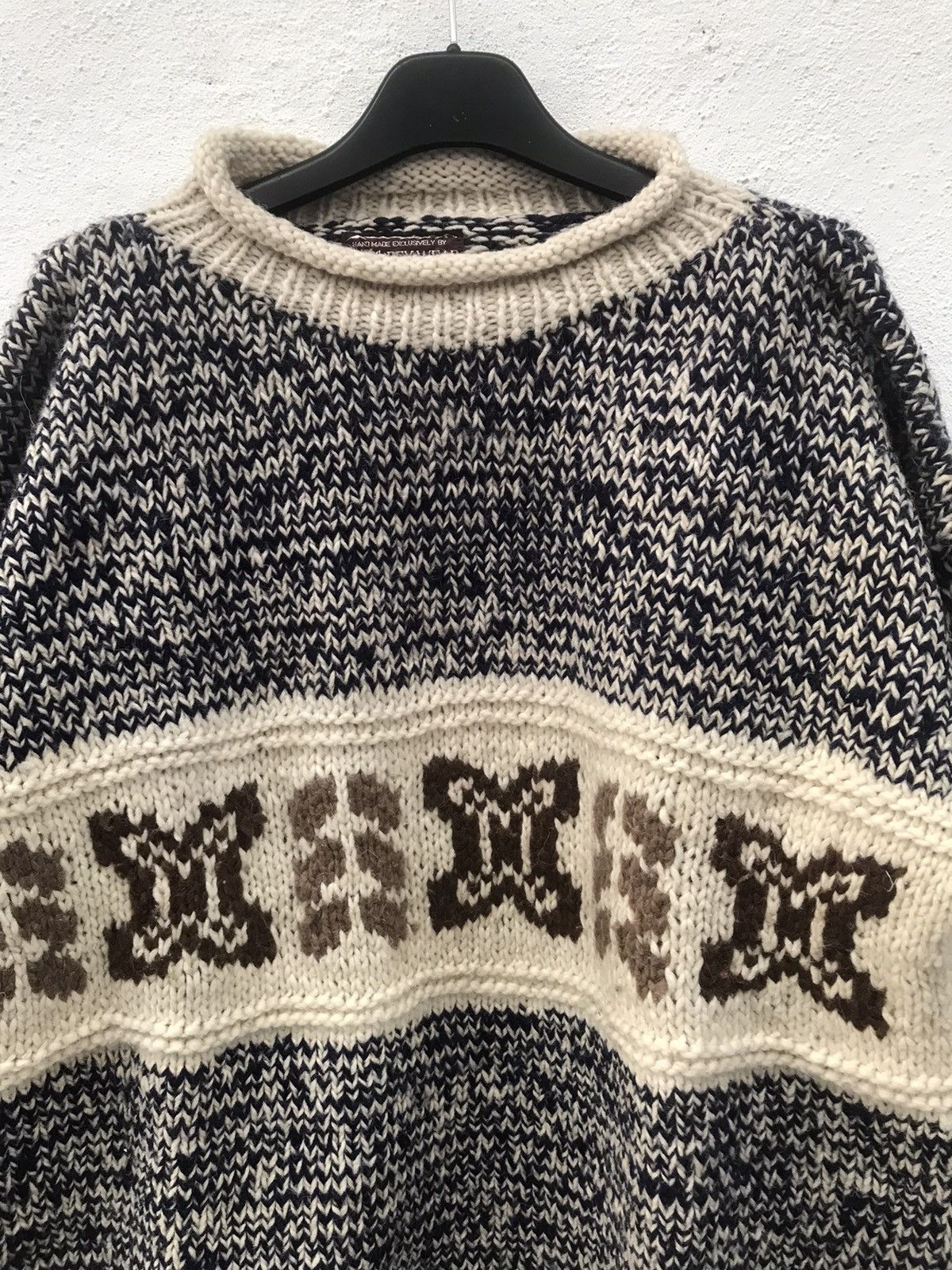 Handmade × Vintage Vintage Rey Wear Native Navajo Wool Knitwear Size US L / EU 52-54 / 3 - 2 Thumbnail