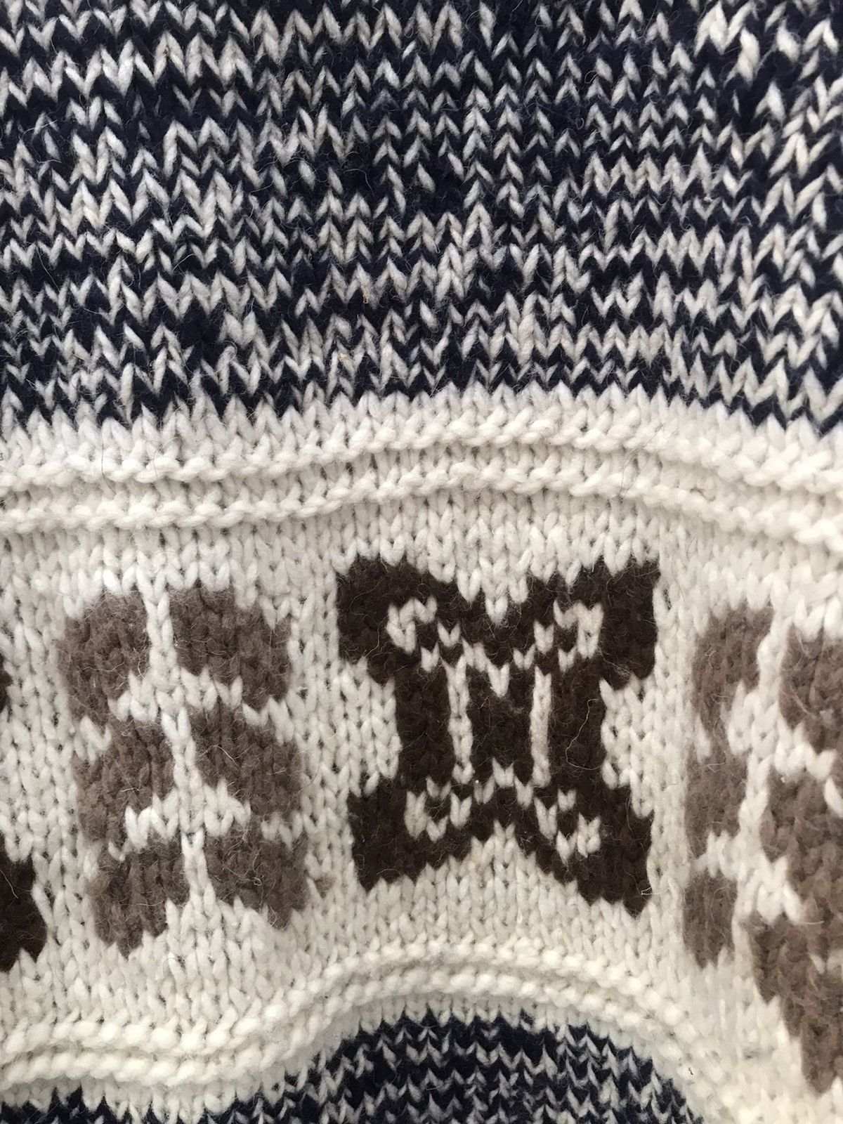 Handmade × Vintage Vintage Rey Wear Native Navajo Wool Knitwear Size US L / EU 52-54 / 3 - 4 Thumbnail
