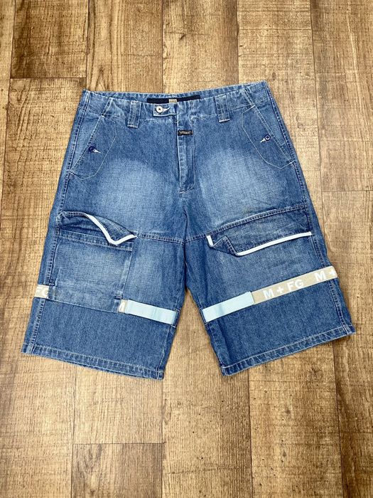 Vintage Crazy Vintage Y2K Baggy Girbaud Faded Denim Jorts Jnco Style ...