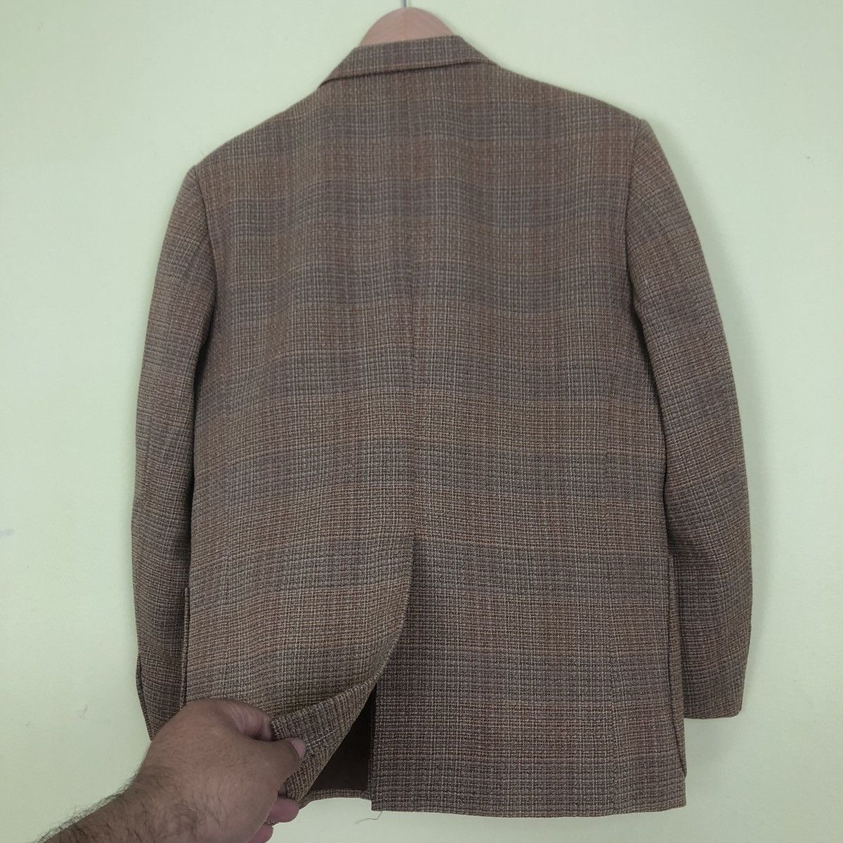 Japanese Brand × Other Casual Coat With 3 Pockets Golden Tweed Size US S / EU 44-46 / 1 - 3 Thumbnail