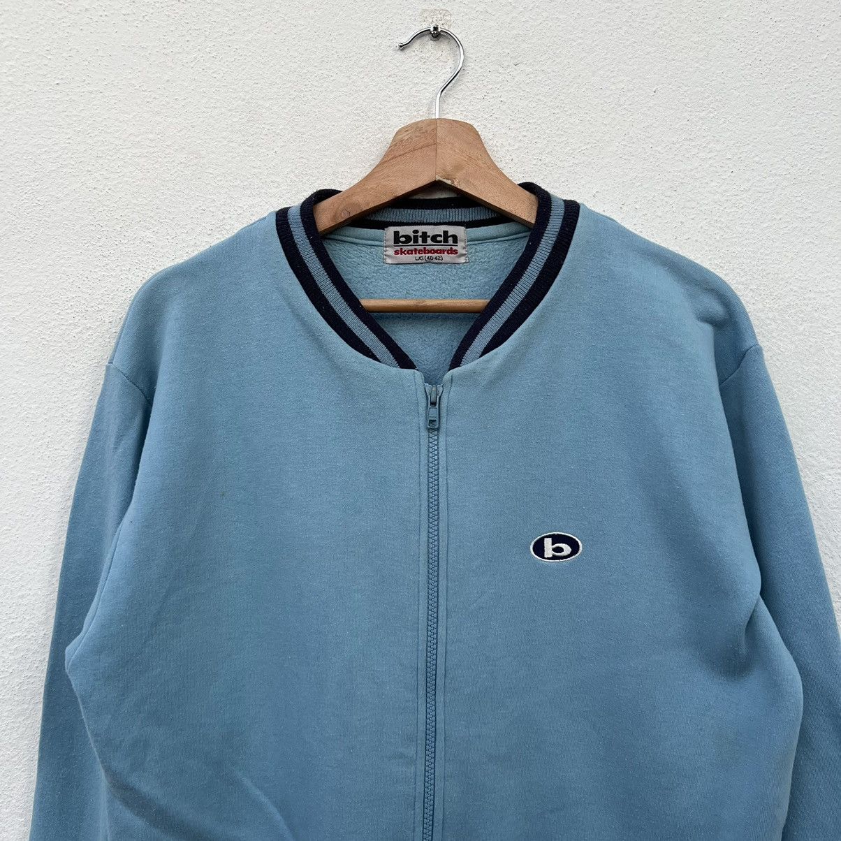Japanese Brand VARSITY JACKET BITCH SKATEBOARD Size US L / EU 52-54 / 3 - 3 Thumbnail