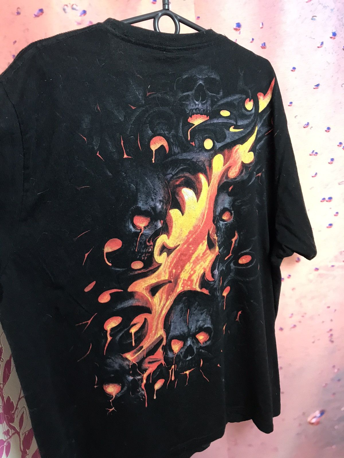 Band Tees × Vintage Vintage Skeleton logo skull band streetwear tee Size US XL / EU 56 / 4 - 5 Thumbnail