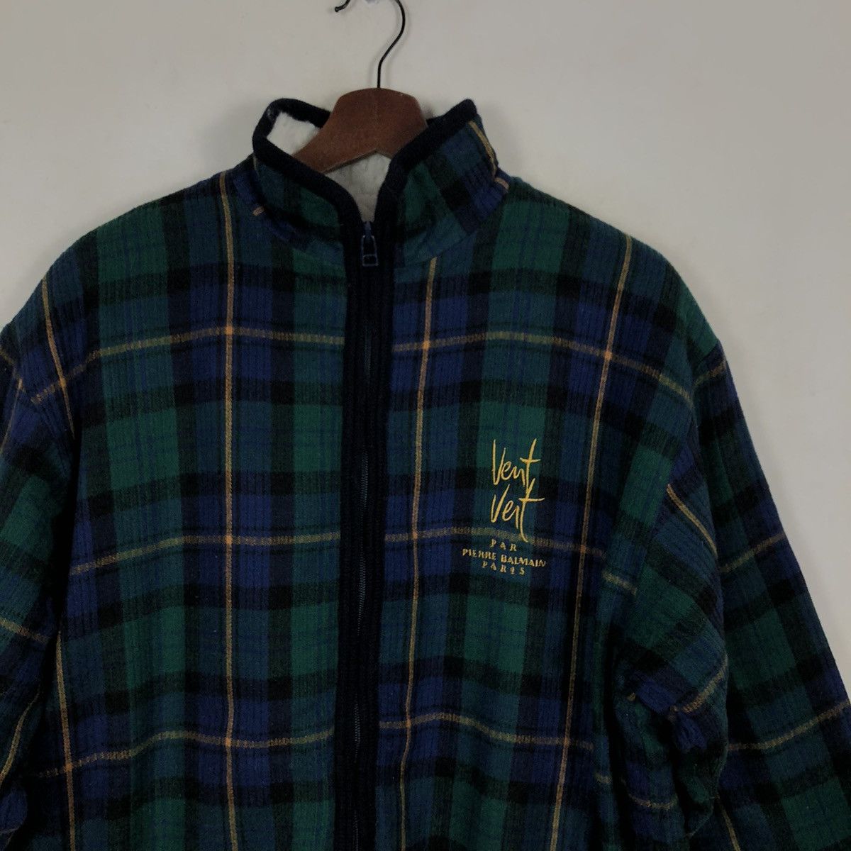 Japanese Brand TARTAN DESIGN VELVET PIERRE BALMAIN PARIS Size US M / EU 48-50 / 2 - 3 Thumbnail