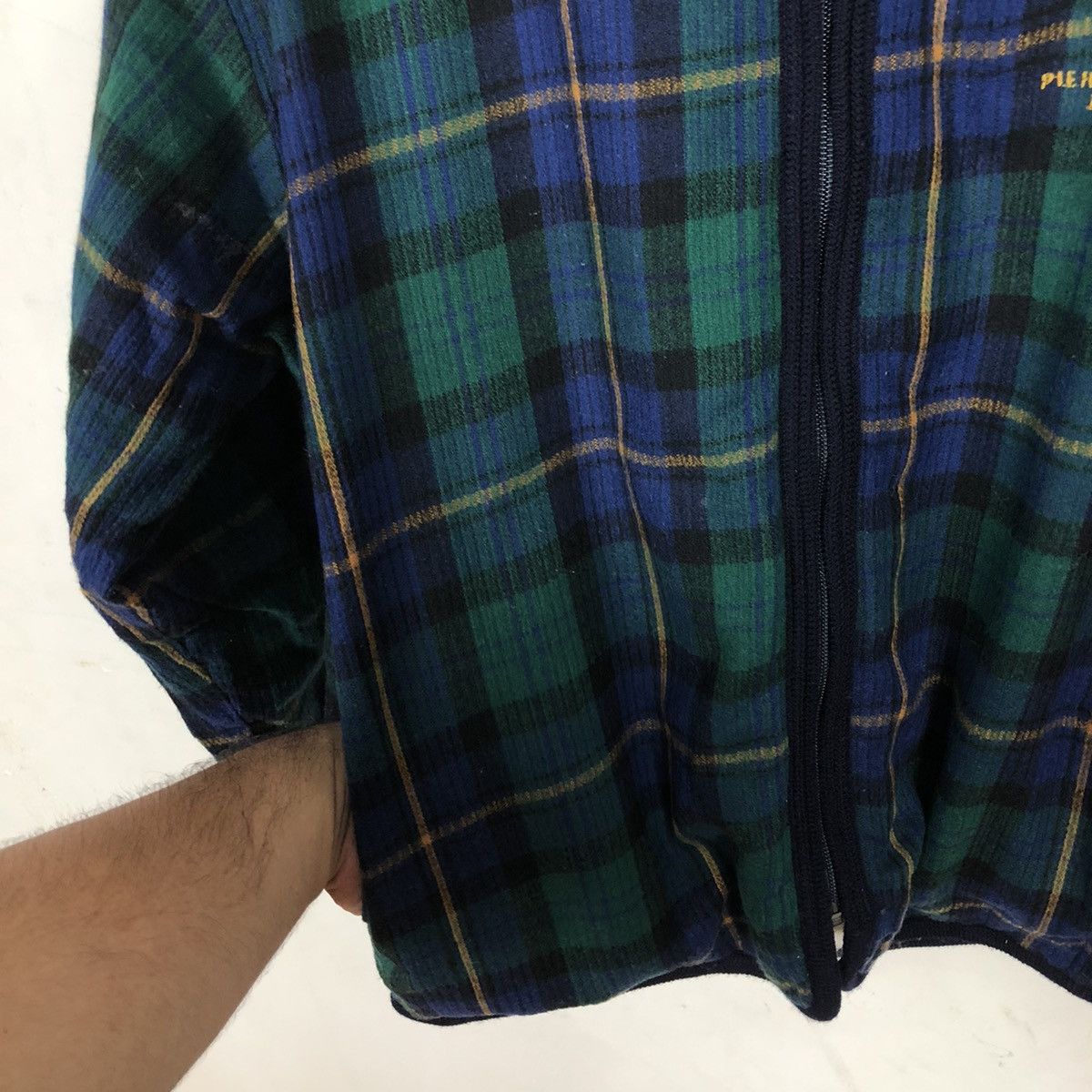 Japanese Brand TARTAN DESIGN VELVET PIERRE BALMAIN PARIS Size US M / EU 48-50 / 2 - 6 Thumbnail