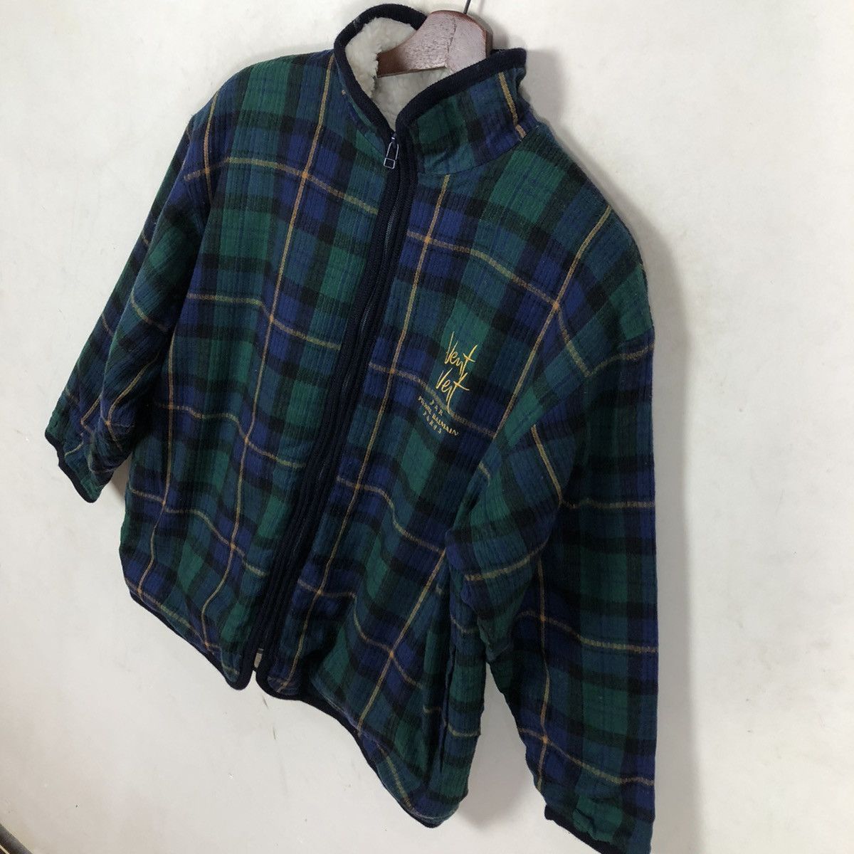 Japanese Brand TARTAN DESIGN VELVET PIERRE BALMAIN PARIS Size US M / EU 48-50 / 2 - 4 Thumbnail