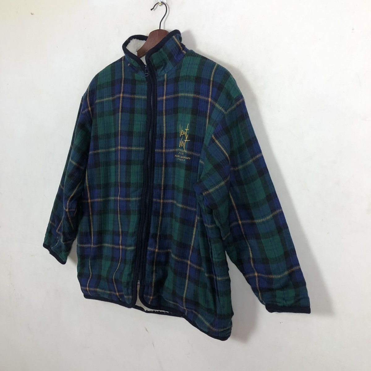 Japanese Brand TARTAN DESIGN VELVET PIERRE BALMAIN PARIS Size US M / EU 48-50 / 2 - 2 Thumbnail