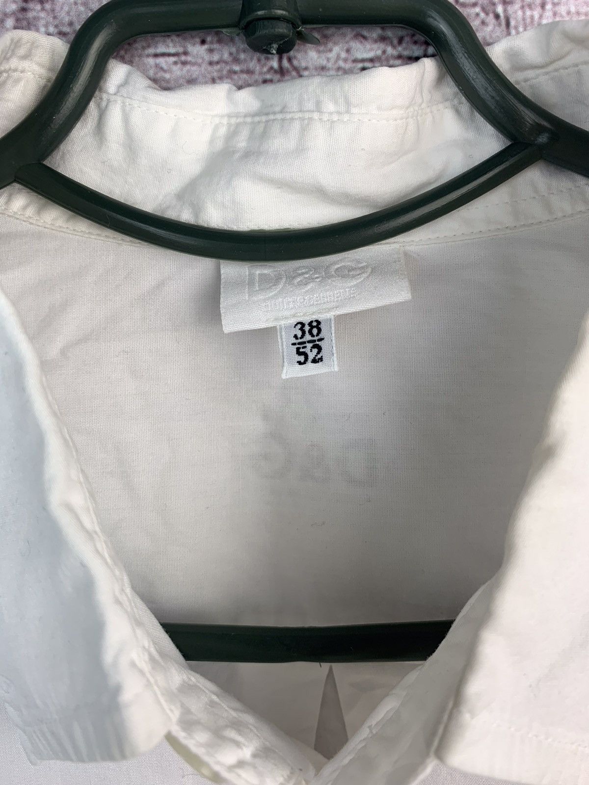 Dolce & Gabbana Dolce & Gabbana D&G Long Sleeve White Shirt Size US L / EU 52-54 / 3 - 6 Thumbnail
