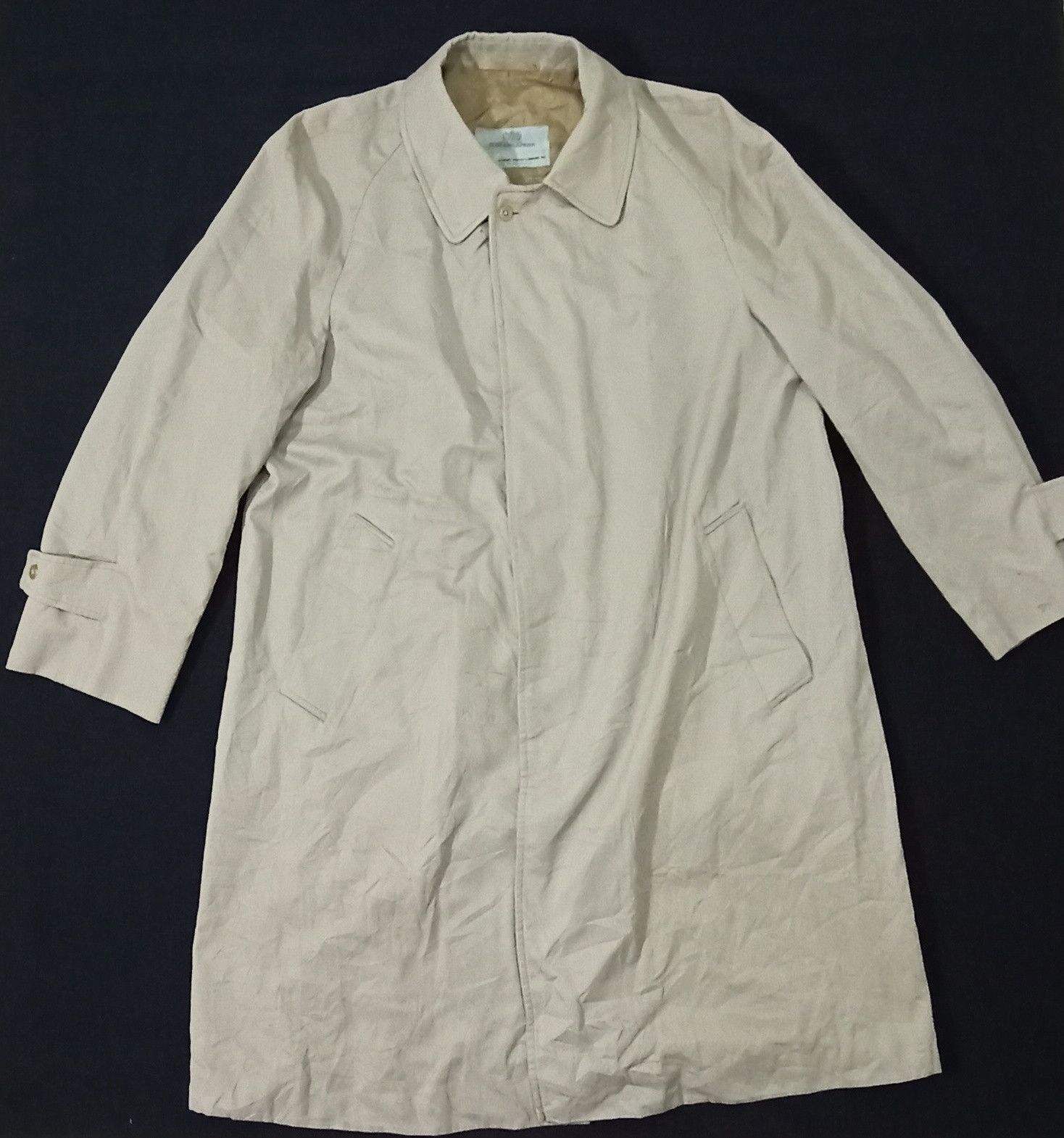 Aquascutum AQUASCUTUM Aqua Trench Coat Made In England Parka Jacket Size US L / EU 52-54 / 3 - 1 Thumbnail