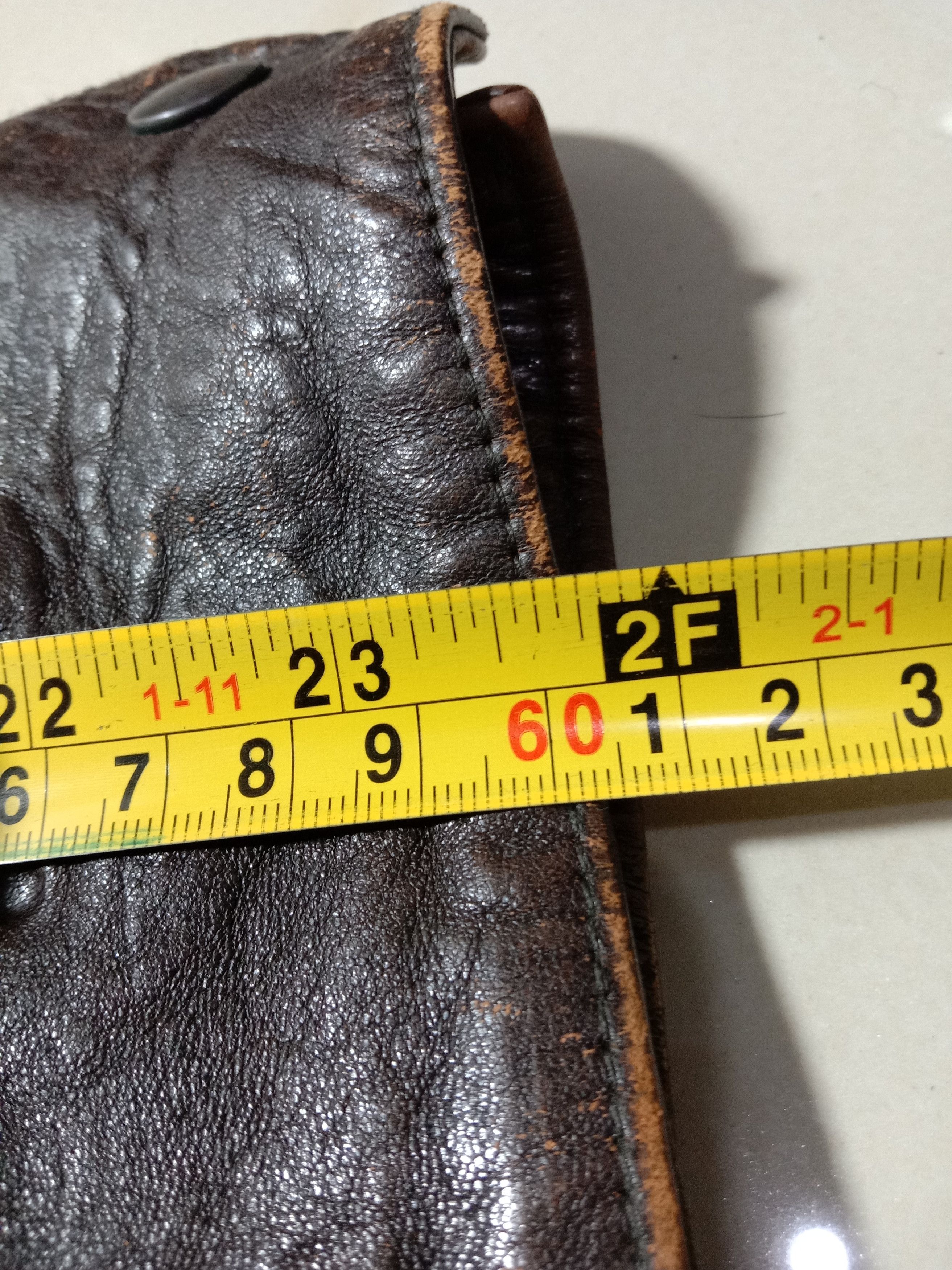 Japanese Brand Military Leather Jacket Classic Bikers Racing Army Size US L / EU 52-54 / 3 - 11 Thumbnail