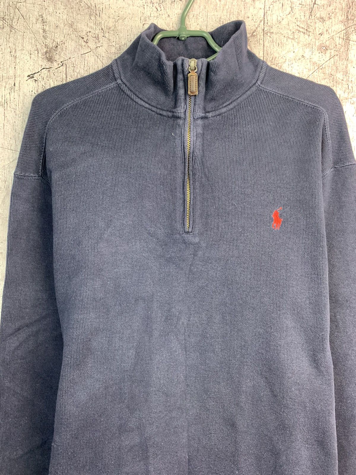 Polo Ralph Lauren × Ralph Lauren × Vintage Polo Ralph Lauren Vintage Mens 1\4 Zip Sweatshirt Size US L / EU 52-54 / 3 - 2 Thumbnail