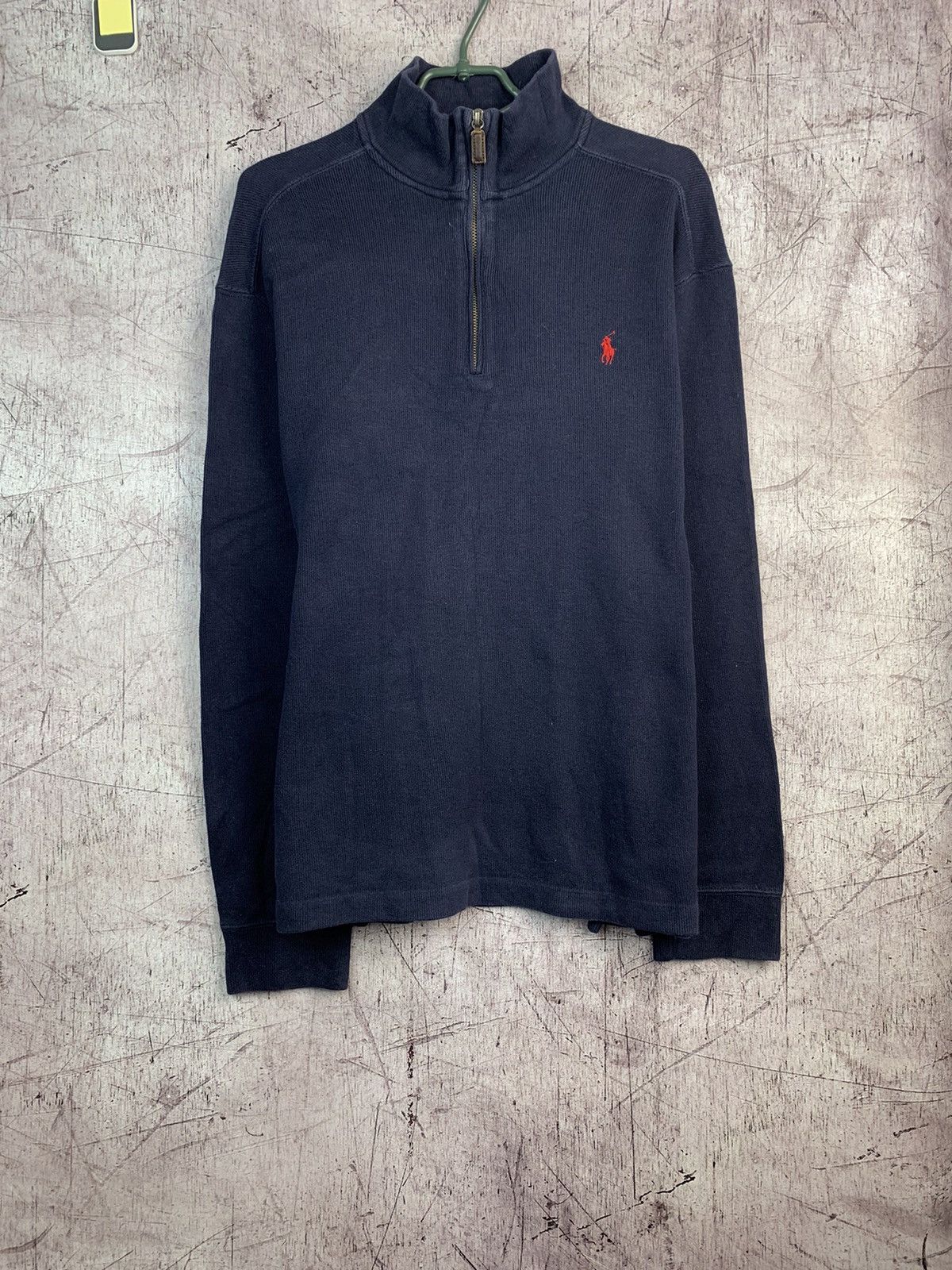 Polo Ralph Lauren × Ralph Lauren × Vintage Polo Ralph Lauren Vintage Mens 1\4 Zip Sweatshirt Size US L / EU 52-54 / 3 - 1 Thumbnail