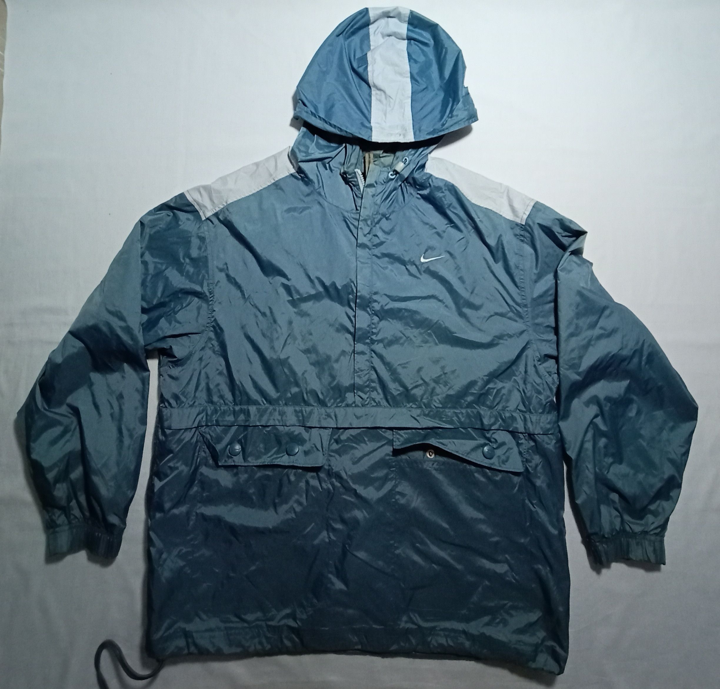 Nike Vintage Nike Windbreaker Jacket Hoodies Hype Streetwear Size US M / EU 48-50 / 2 - 1 Thumbnail
