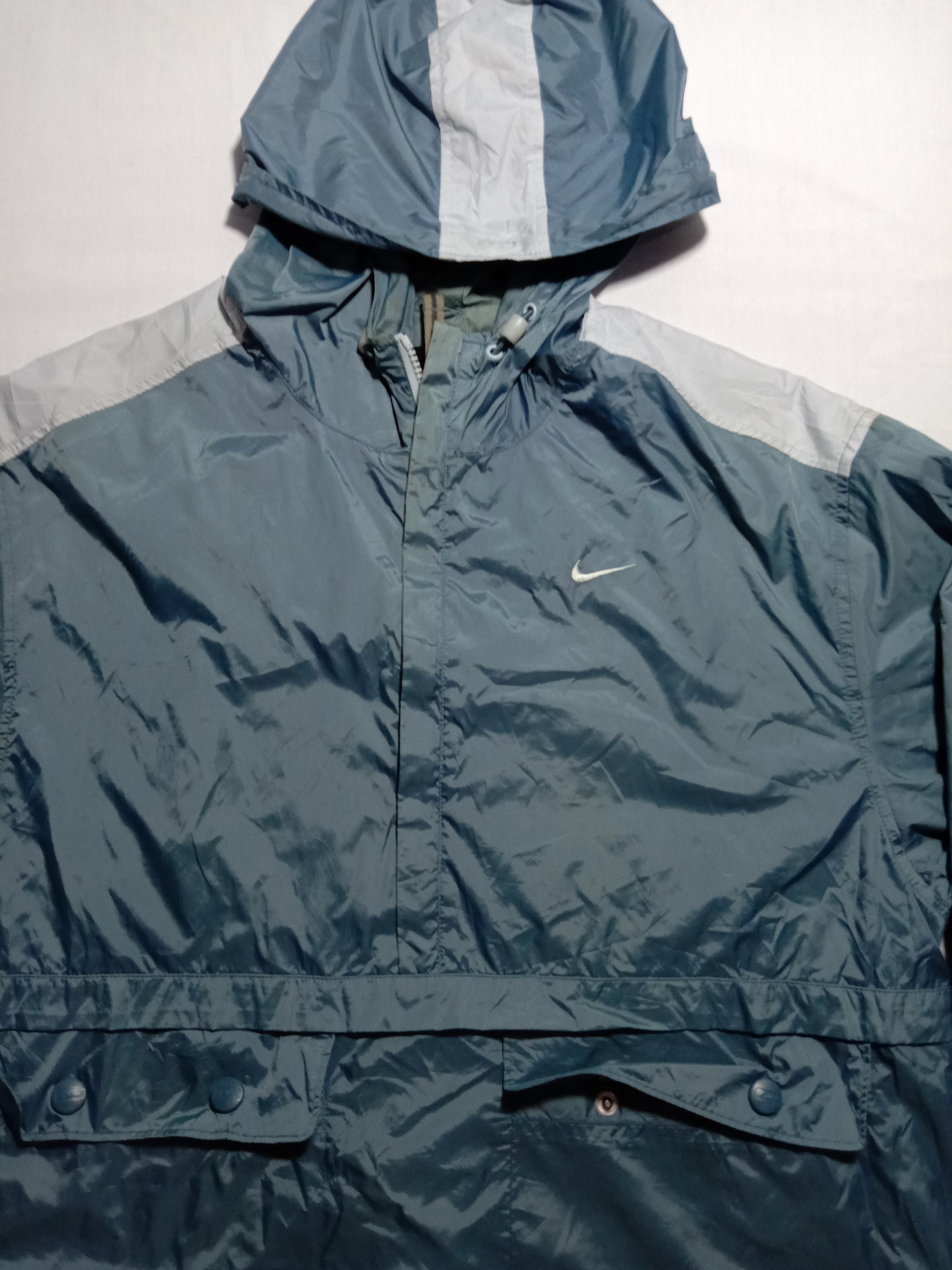 Nike Vintage Nike Windbreaker Jacket Hoodies Hype Streetwear Size US M / EU 48-50 / 2 - 2 Thumbnail