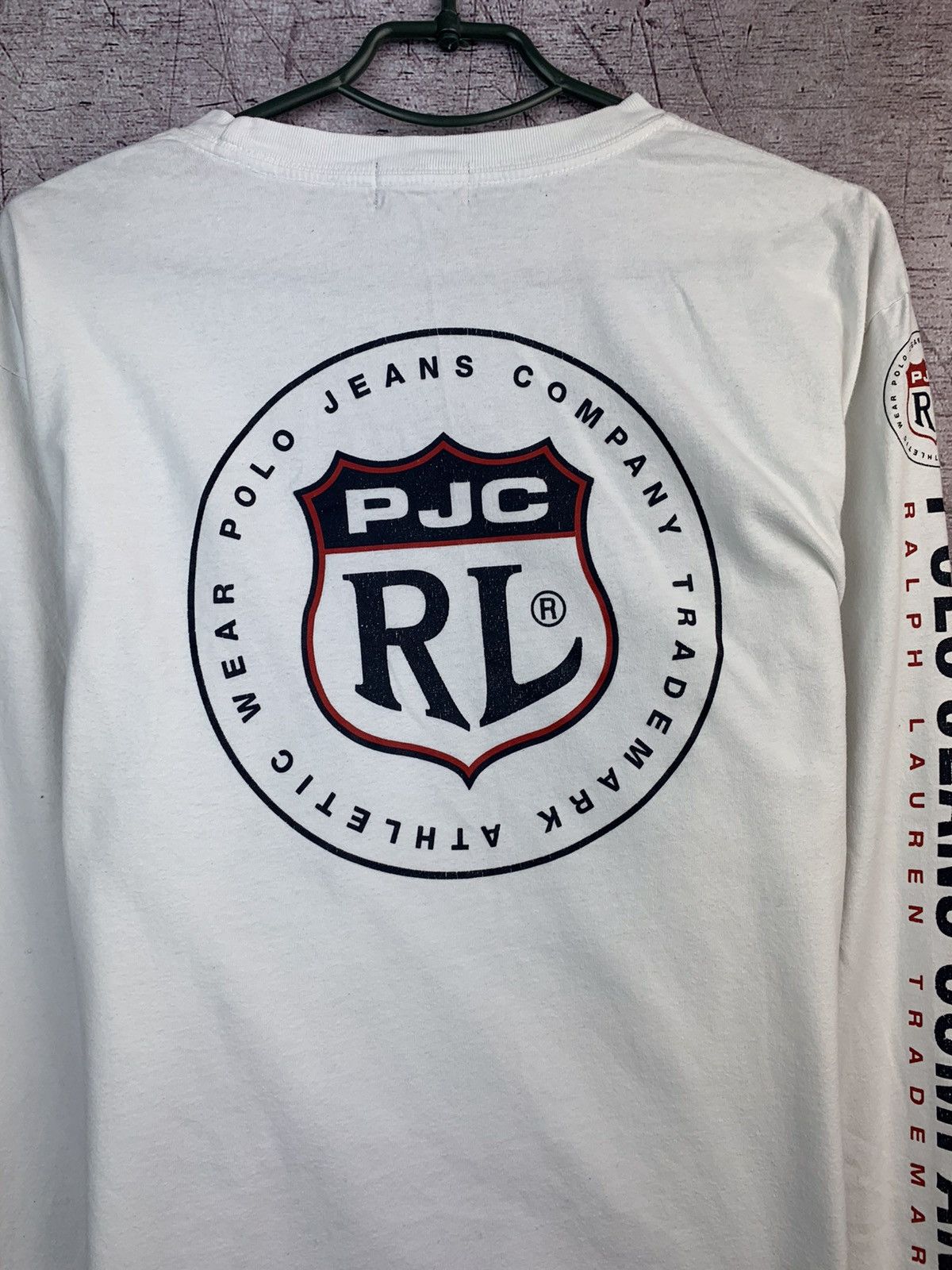 Polo Ralph Lauren × Vintage Polo Jeans Co. Ralph Lauren Long Sleeve T-Shirt Size US XL / EU 56 / 4 - 10 Thumbnail
