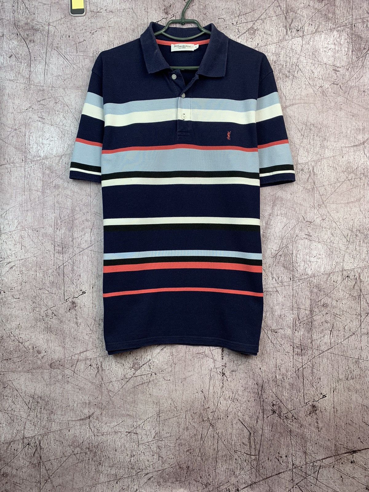 Vintage Vintage Yves Saint Laurent Polo Size US XL / EU 56 / 4 - 1 Thumbnail