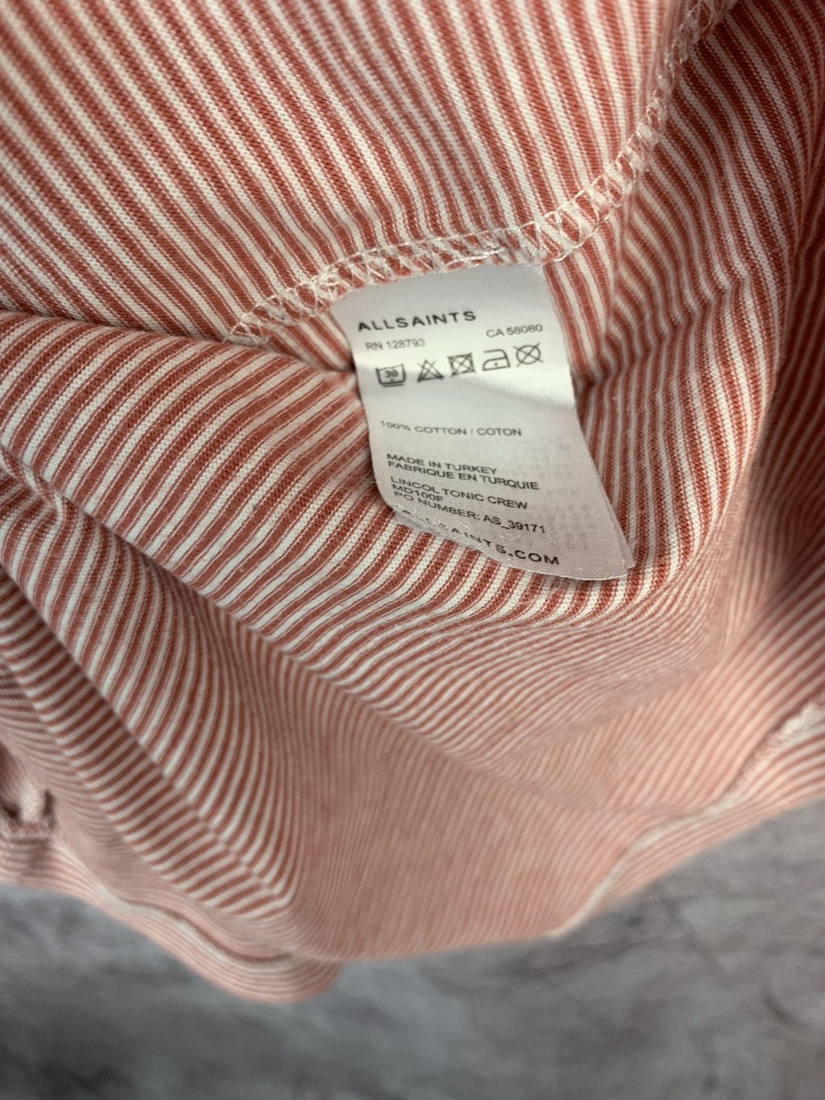 Allsaints Allsaints Lincol Tonic Crew T Shirt Size US XS / EU 42 / 0 - 6 Thumbnail
