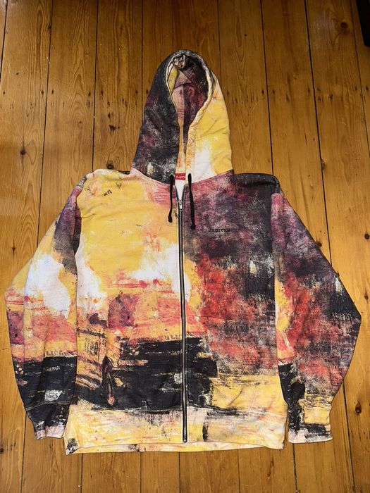 Supreme Rare Supreme Painting Hoodie Grailed