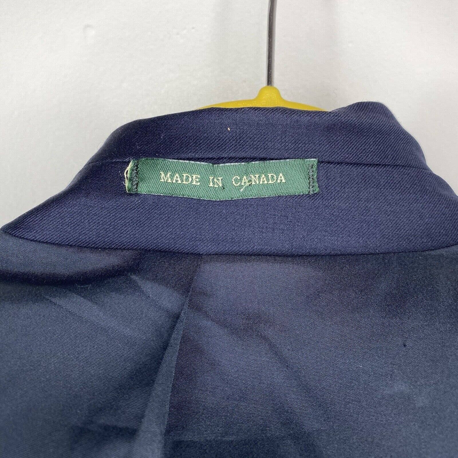 Lauren Ralph Lauren Lauren Ralph Lauren Navy Wool Blazer Size 42L - 11 Thumbnail