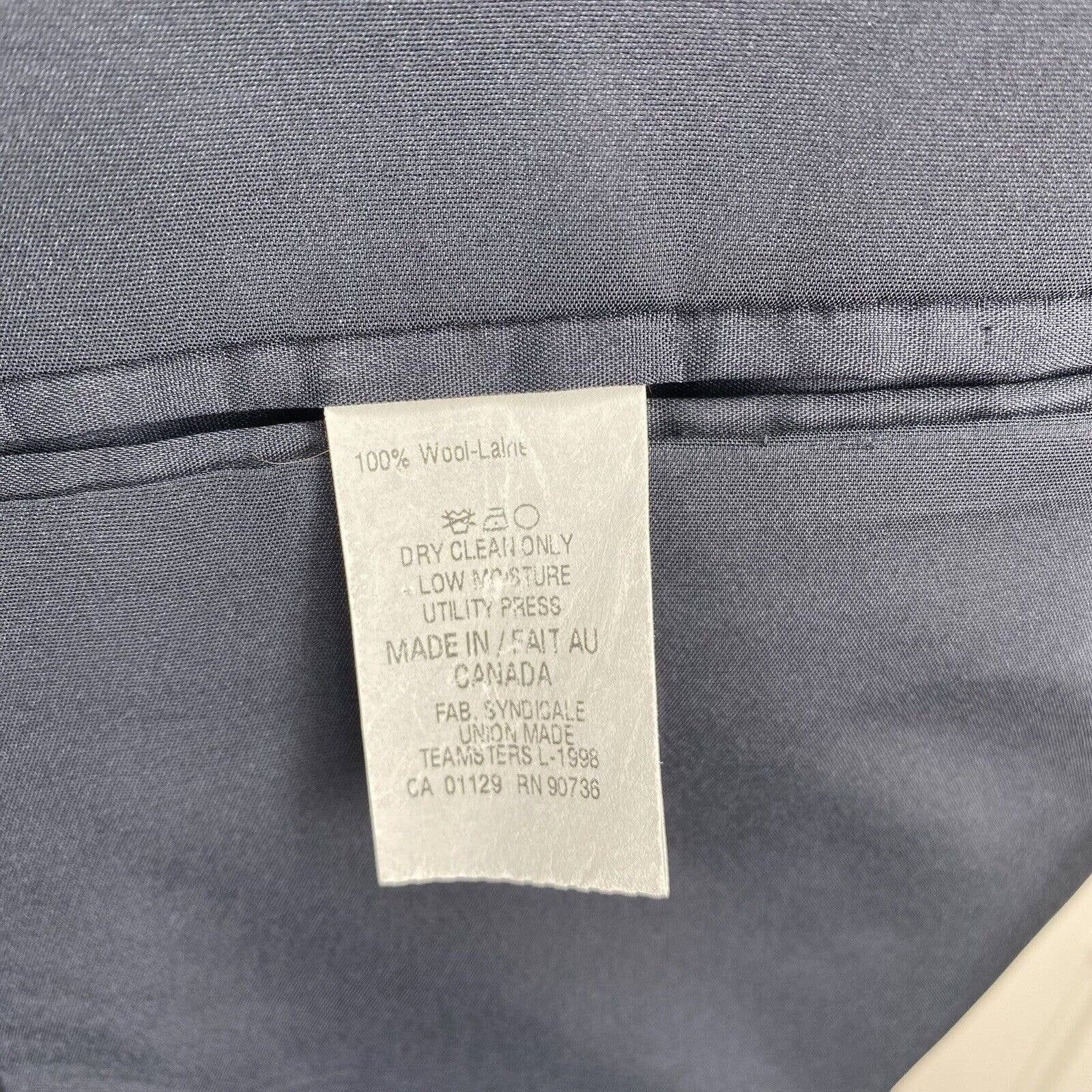 Lauren Ralph Lauren Lauren Ralph Lauren Navy Wool Blazer Size 42L - 15 Thumbnail