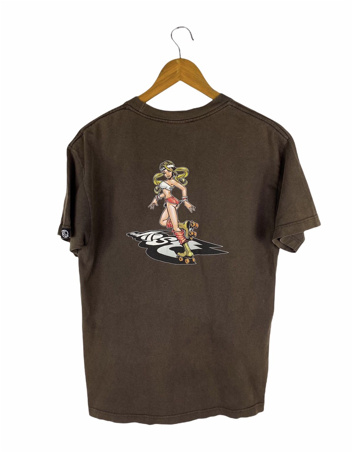 Lost Enterprises × Vintage Vintage Lost Enterprises Skate Surf T-Shirt Brown Medium Size US M / EU 48-50 / 2 - 1 Thumbnail