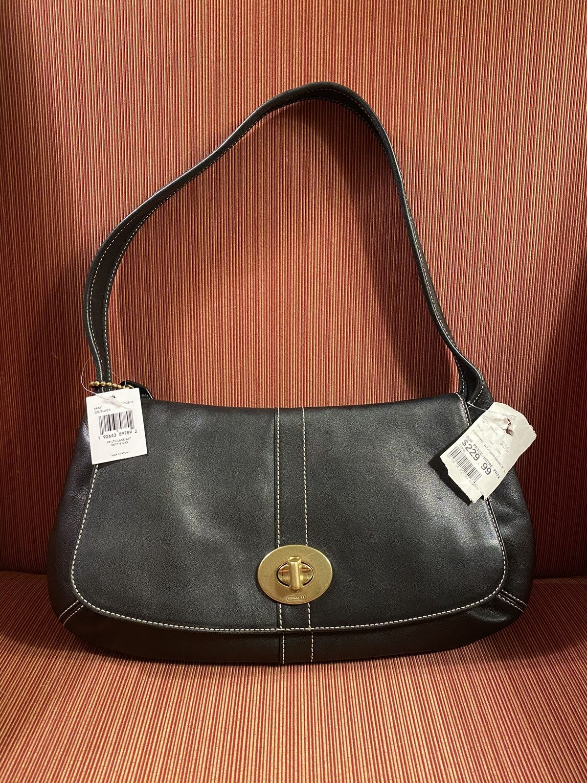 Coach × Vintage COACH: LEGACY FLAP w/ turnbolt close SHOULDER